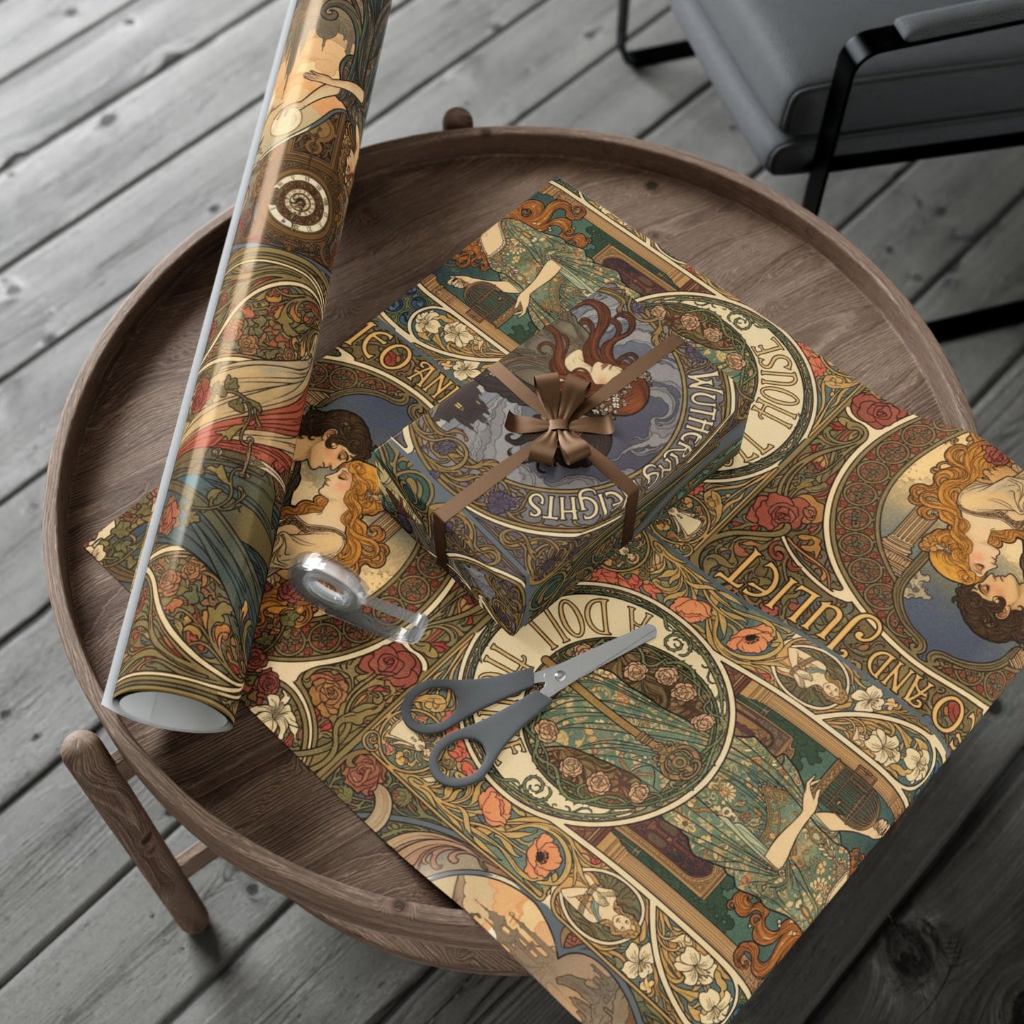 Art Nouveau Classics Gift Wrap Paper