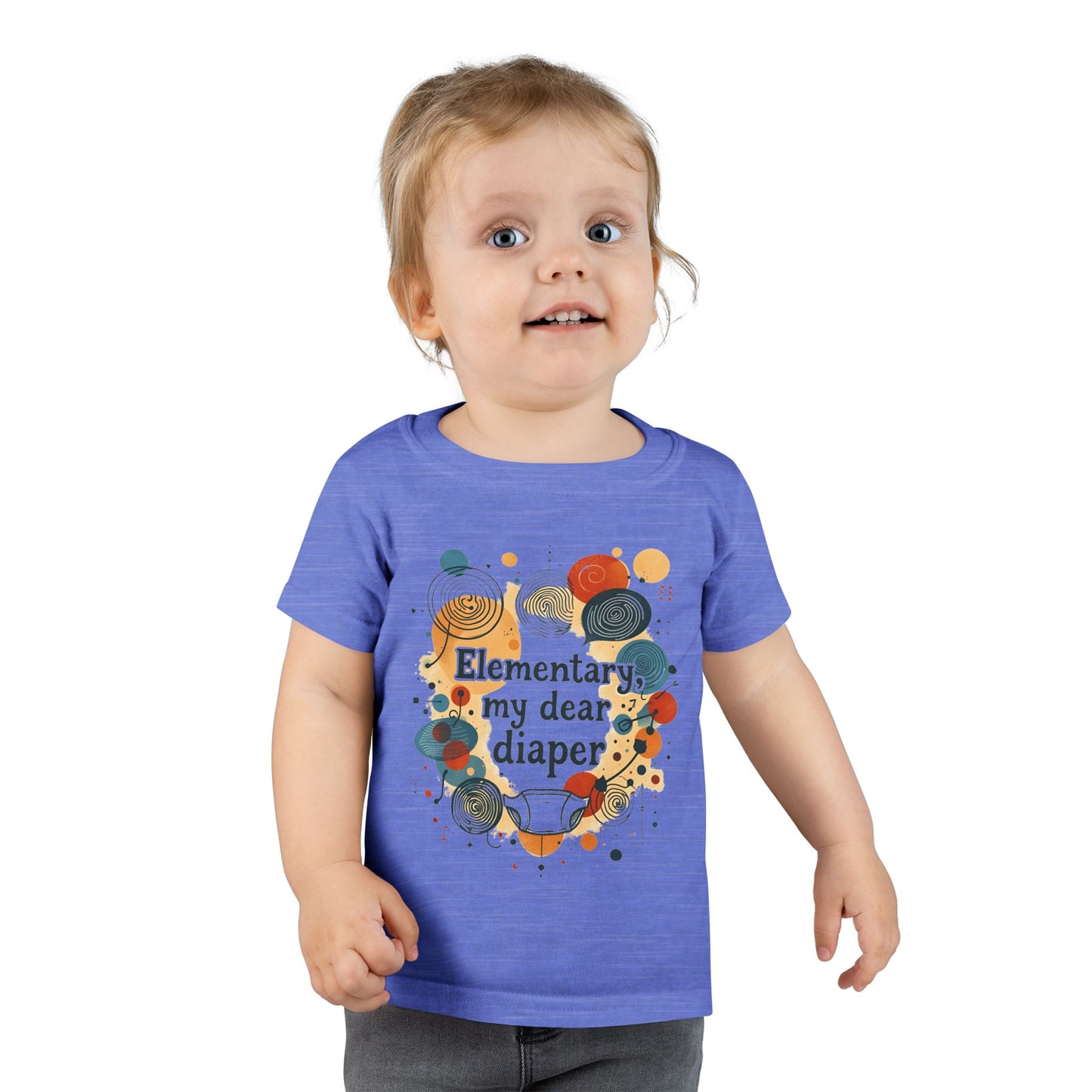 Elementary, My Dear Diaper Toddler Tee