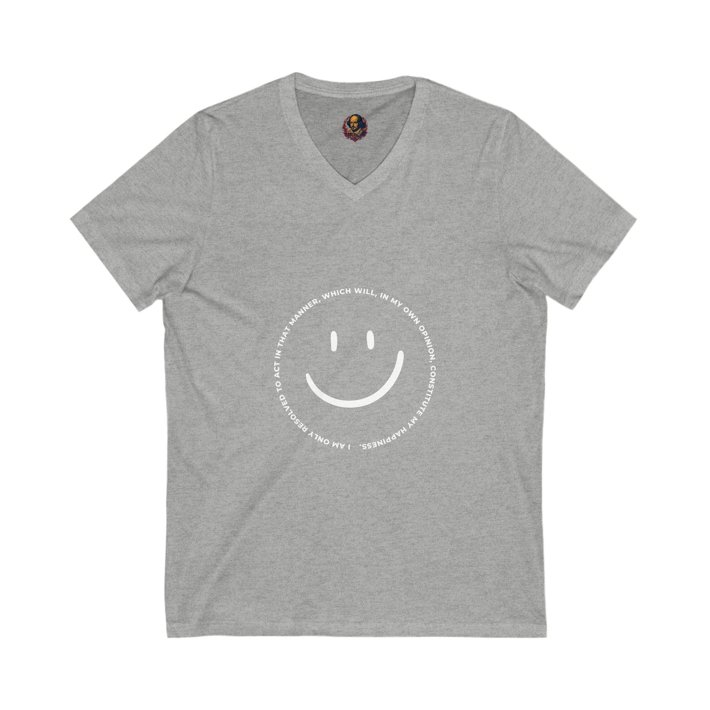 Jane Austen Quote Unisex V-Neck Tee