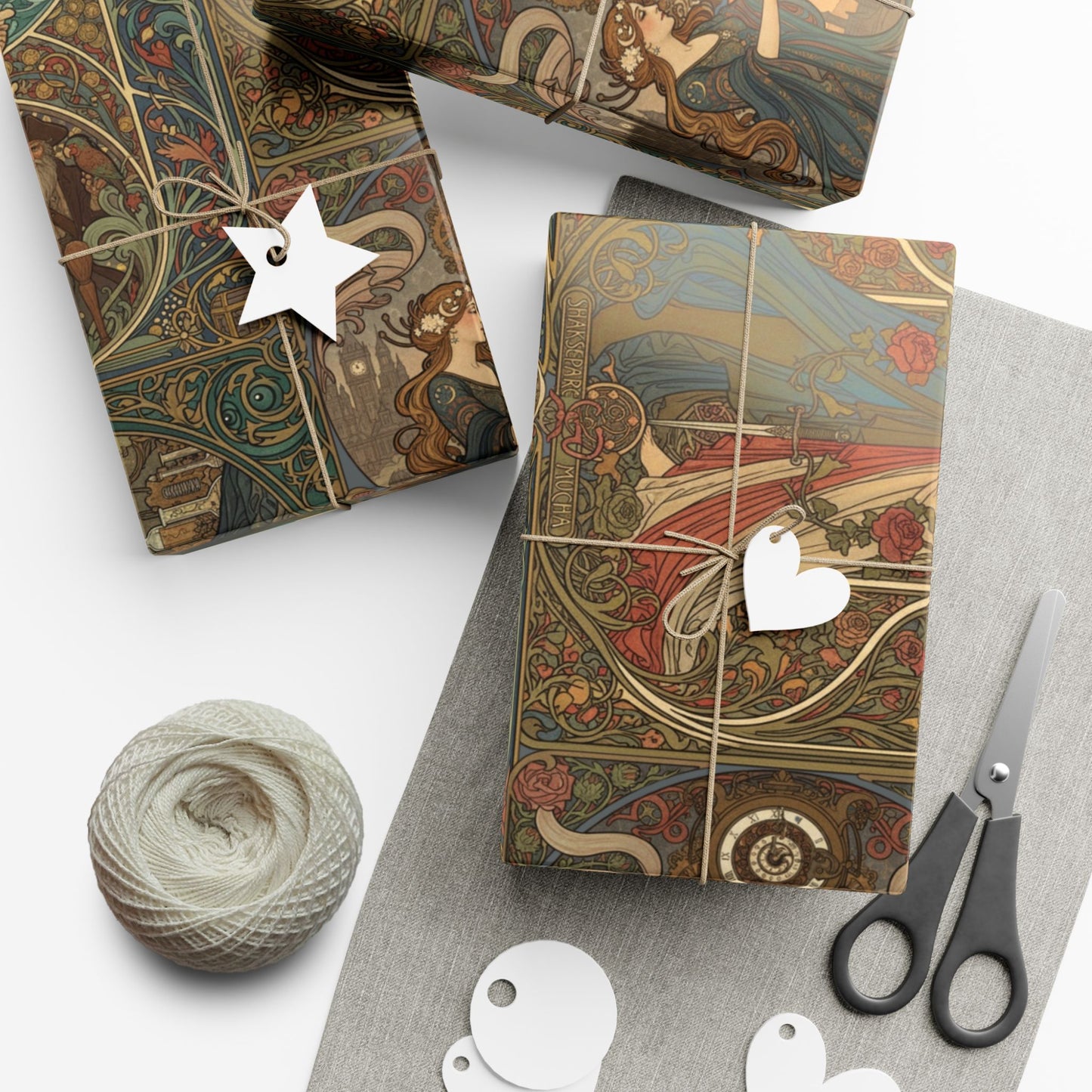 Art Nouveau Classics Gift Wrap Paper