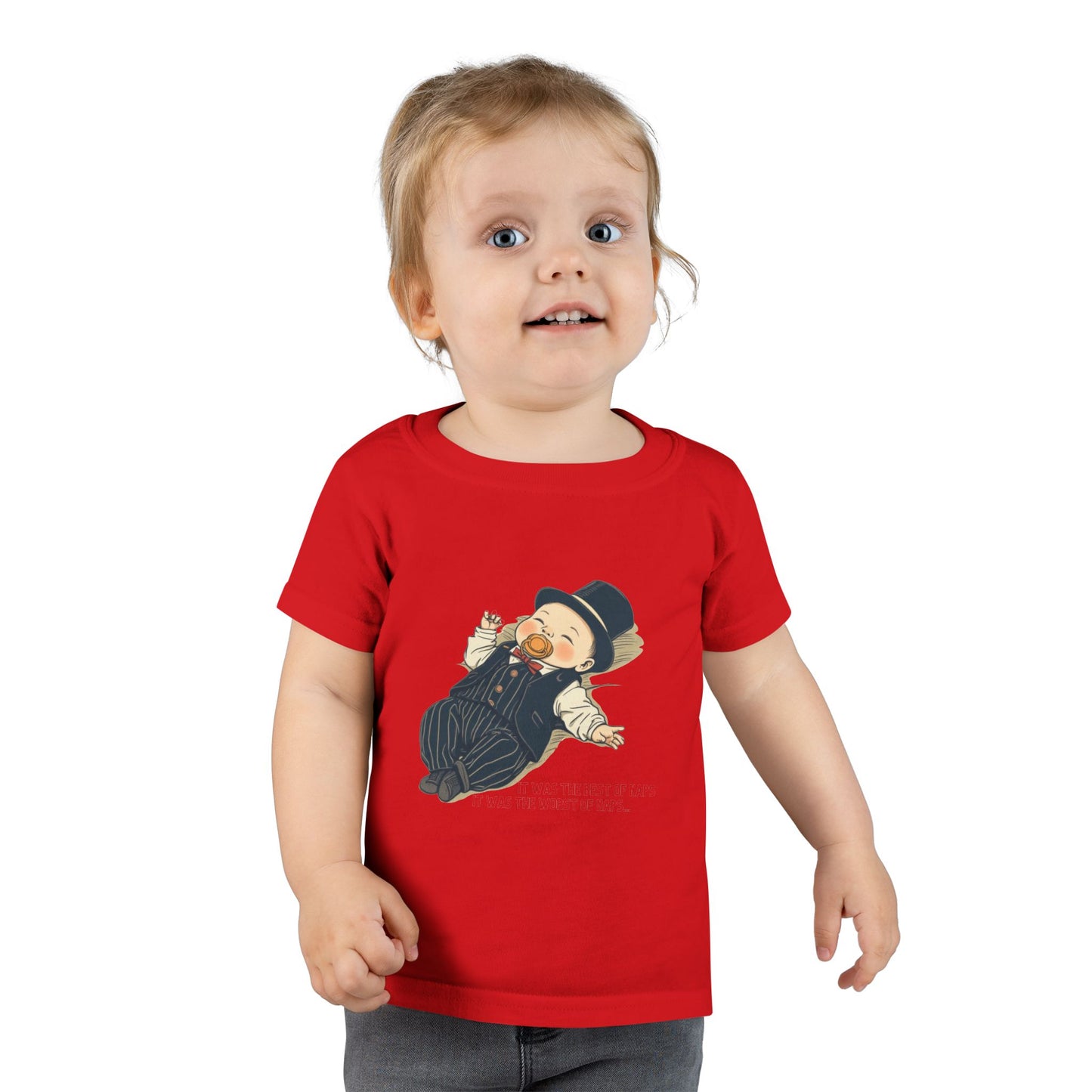 Little Dickens Words Toddler Tee