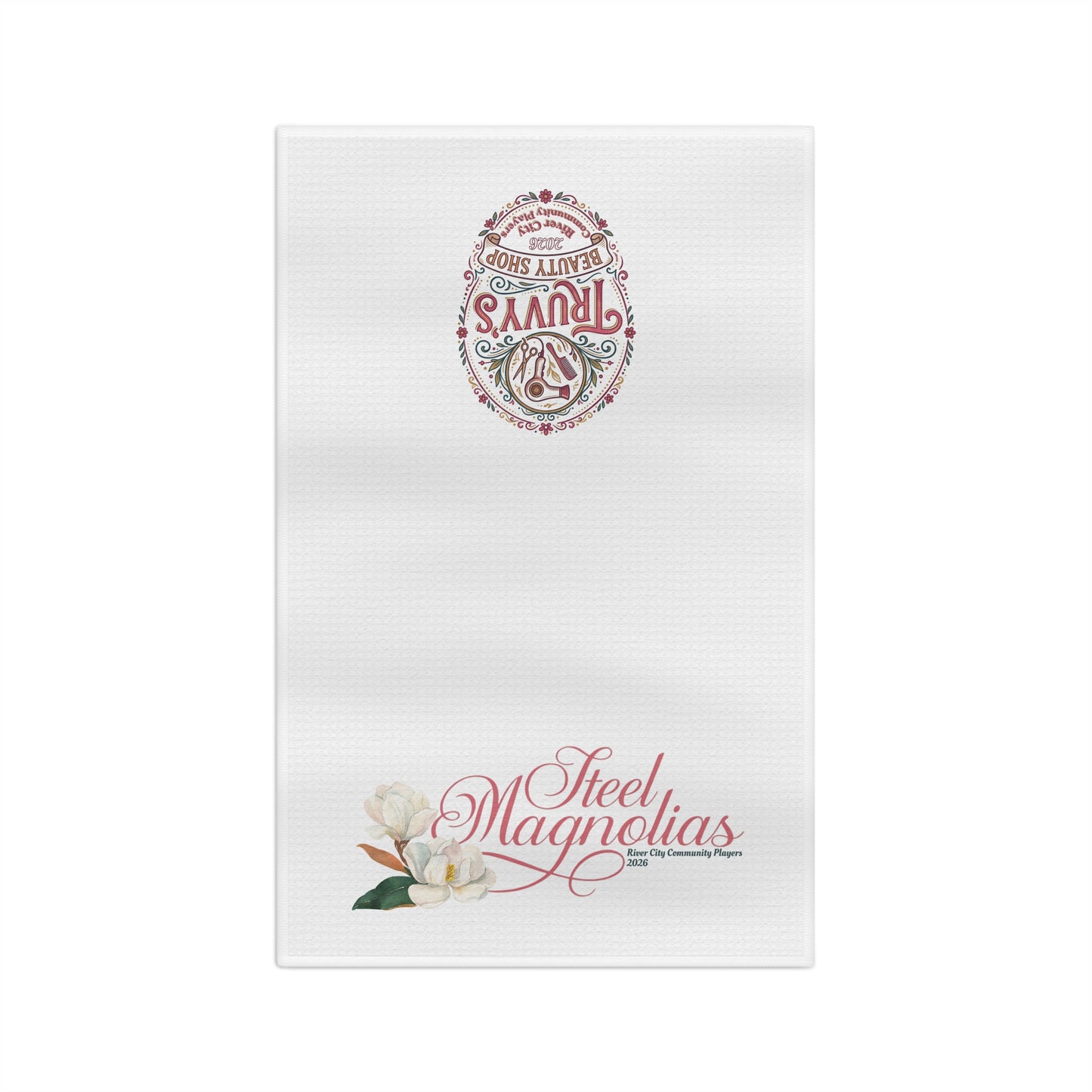 Steel Magnolias Decorative Tea Towel