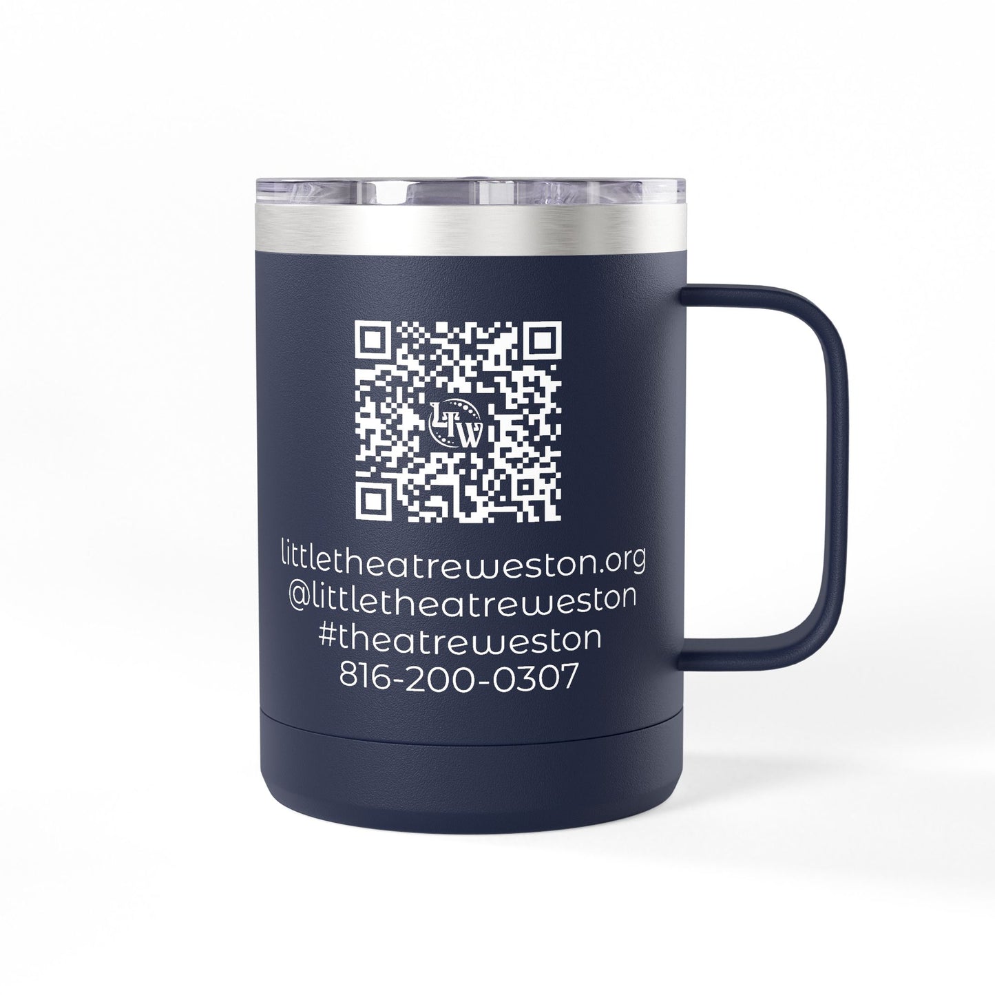LTW 15oz Coffee Tumbler (White Logo)