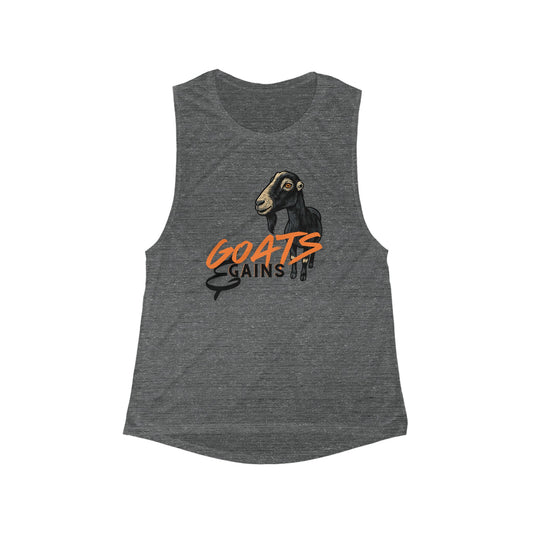 Goats & Gains Women's Flowy Muscle Tank