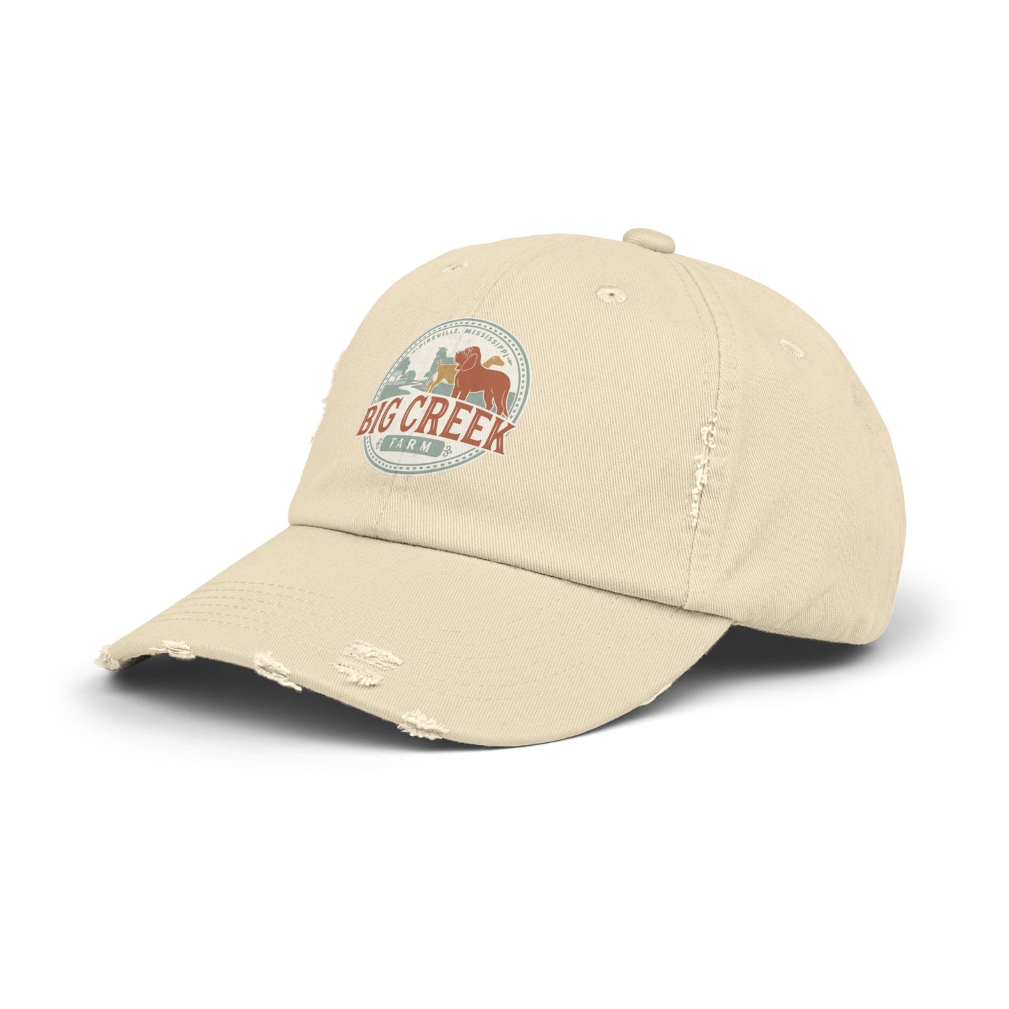 Big Creek Farm Unisex Distressed Cap