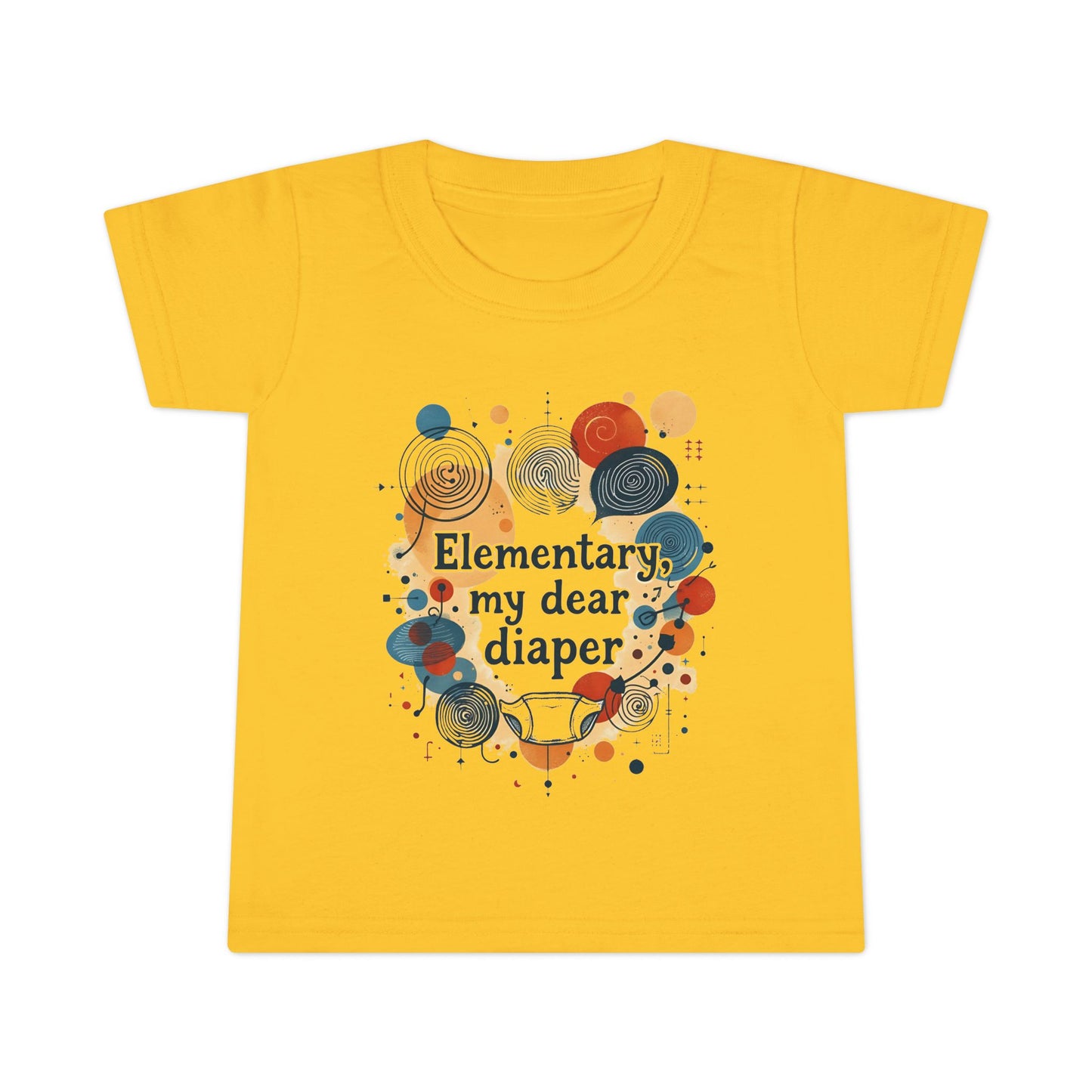 Elementary, My Dear Diaper Toddler Tee