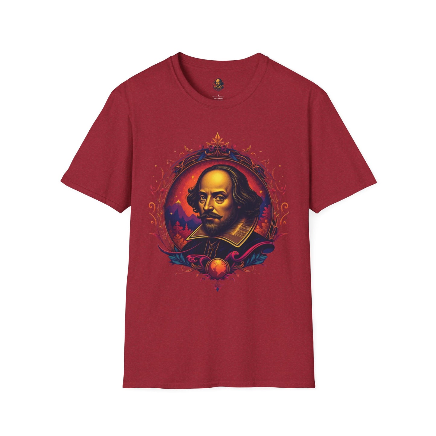 Shakespeare Bust Unisex Tee