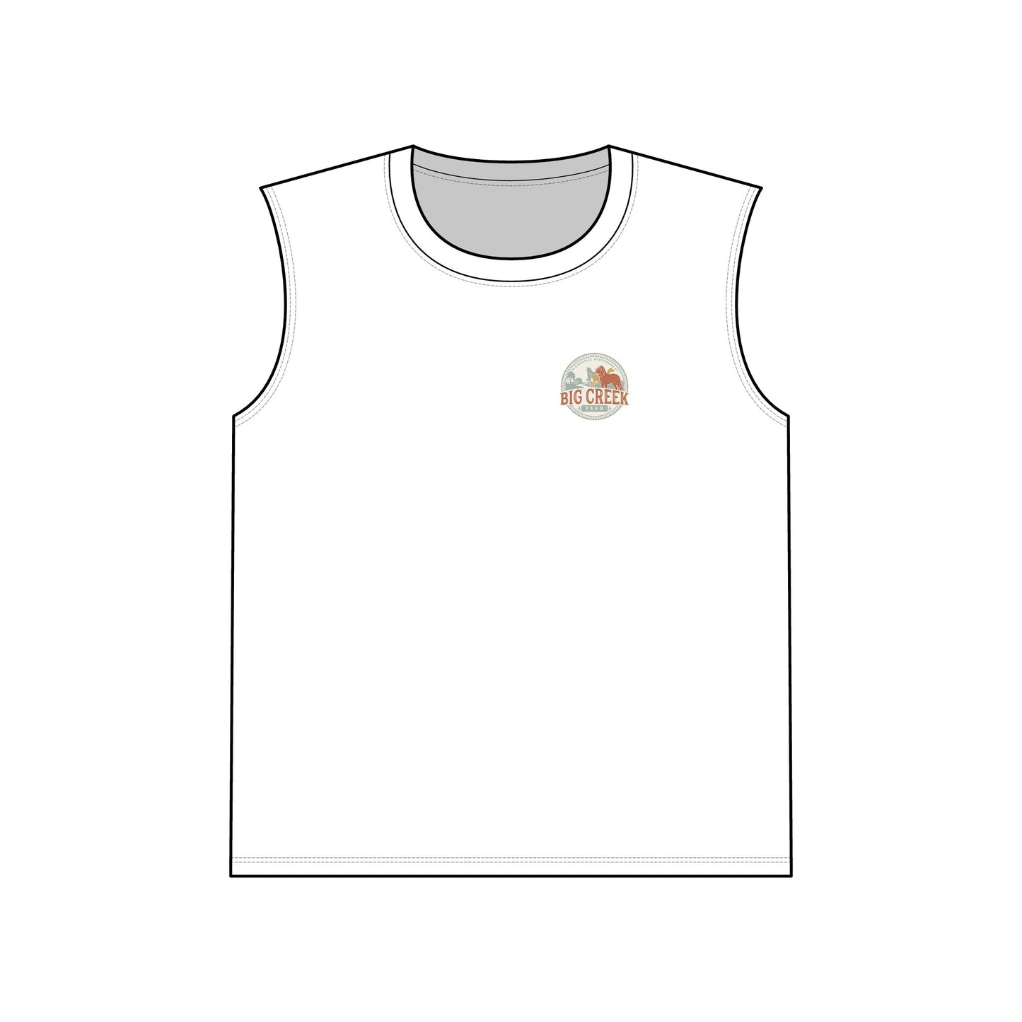 Big Creek Farm Unisex Jersey Muscle Tank