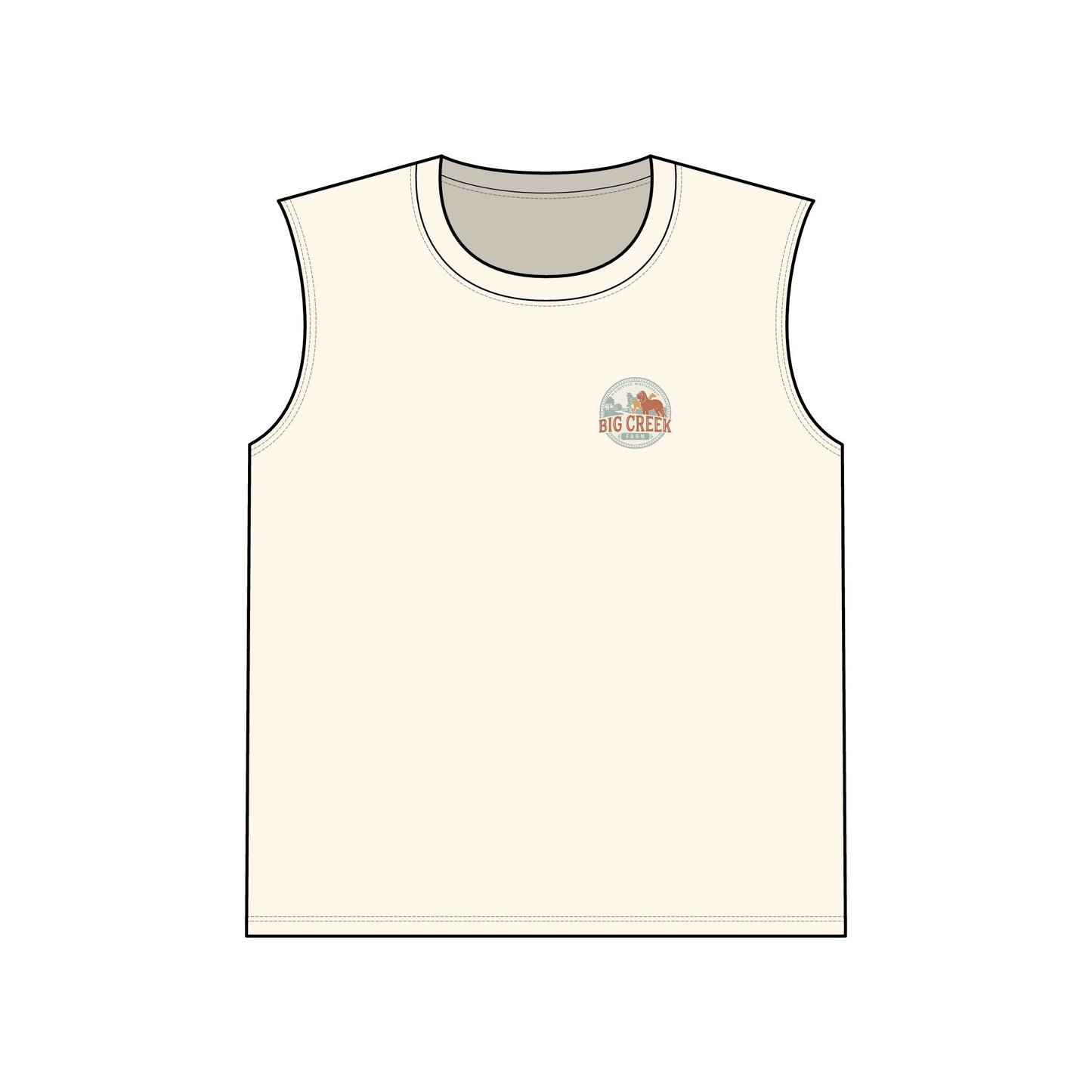 Big Creek Farm Unisex Jersey Muscle Tank