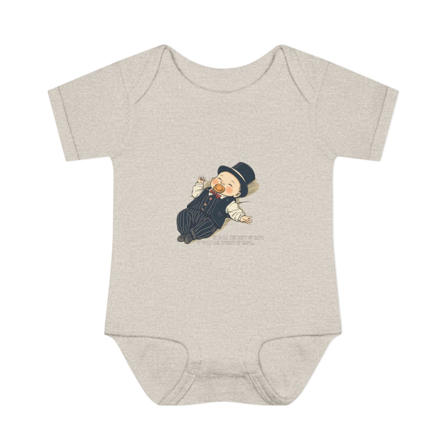 Little Dickens Words Infant Onesie