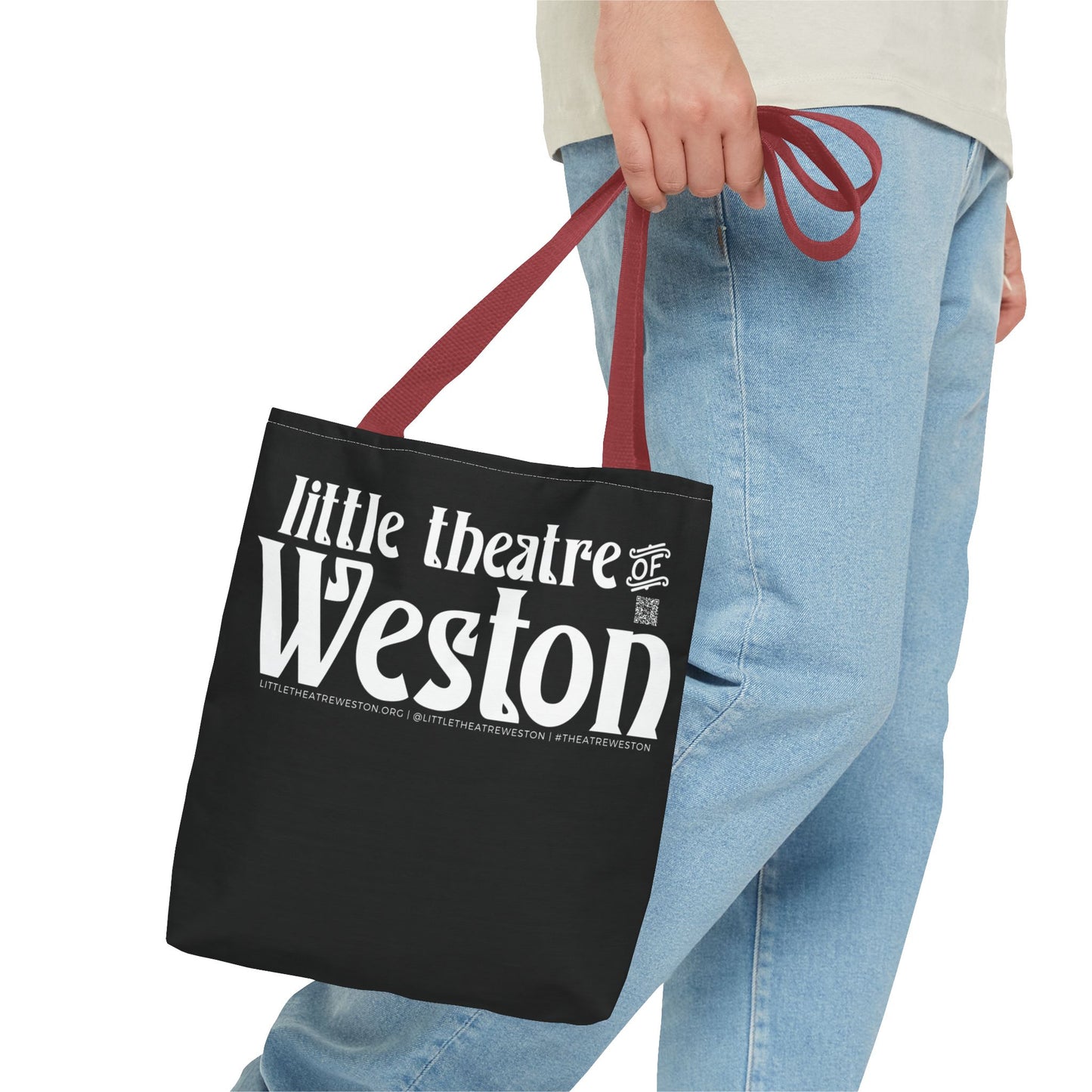 LTW White Logo Tote Bag