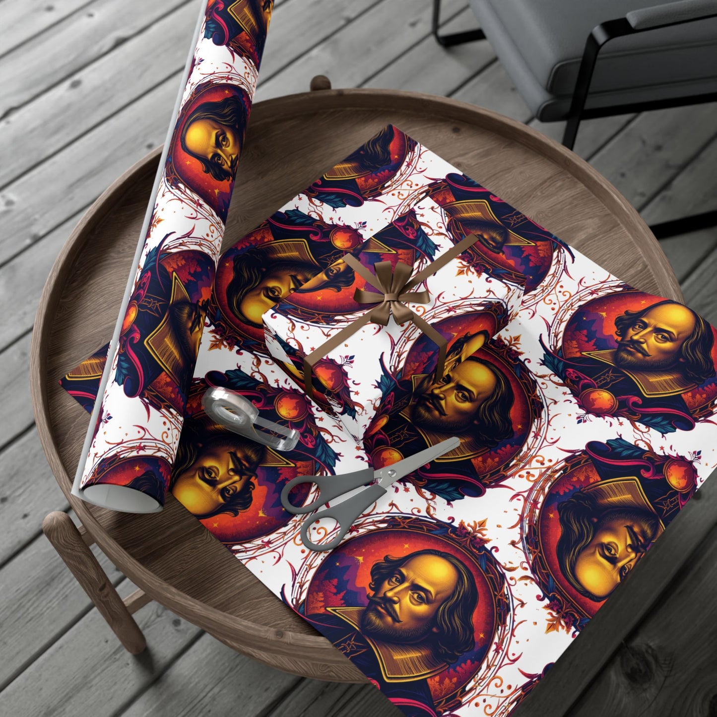 Shakespeare Gift Wrap Paper