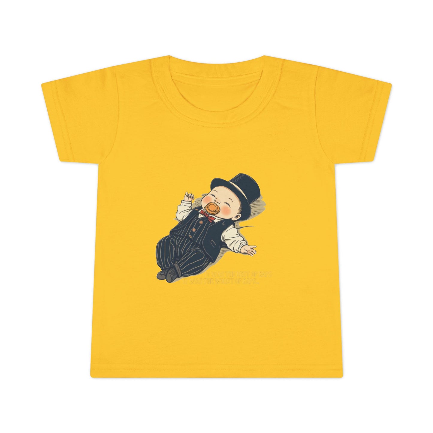 Little Dickens Words Toddler Tee