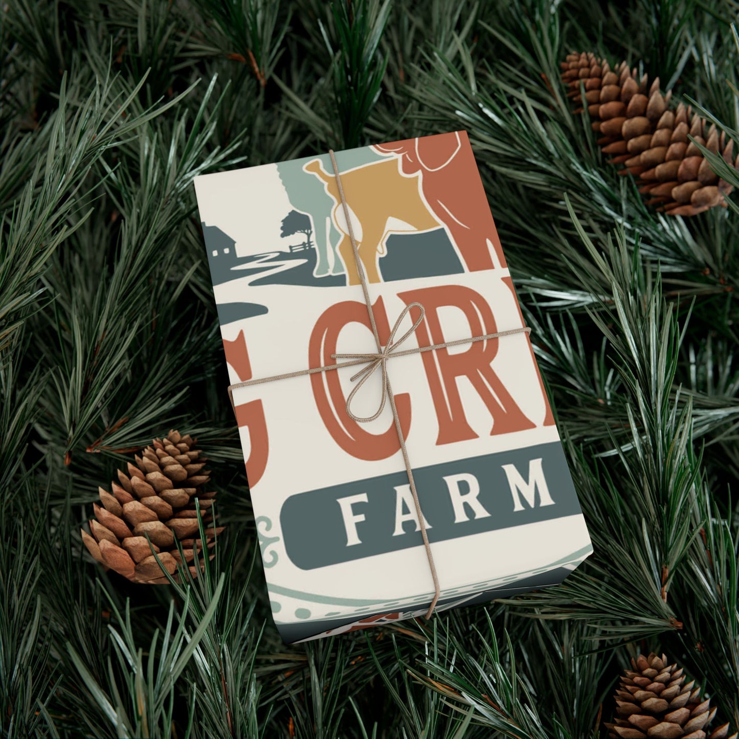Big Creek Farm Gift Wrap Paper