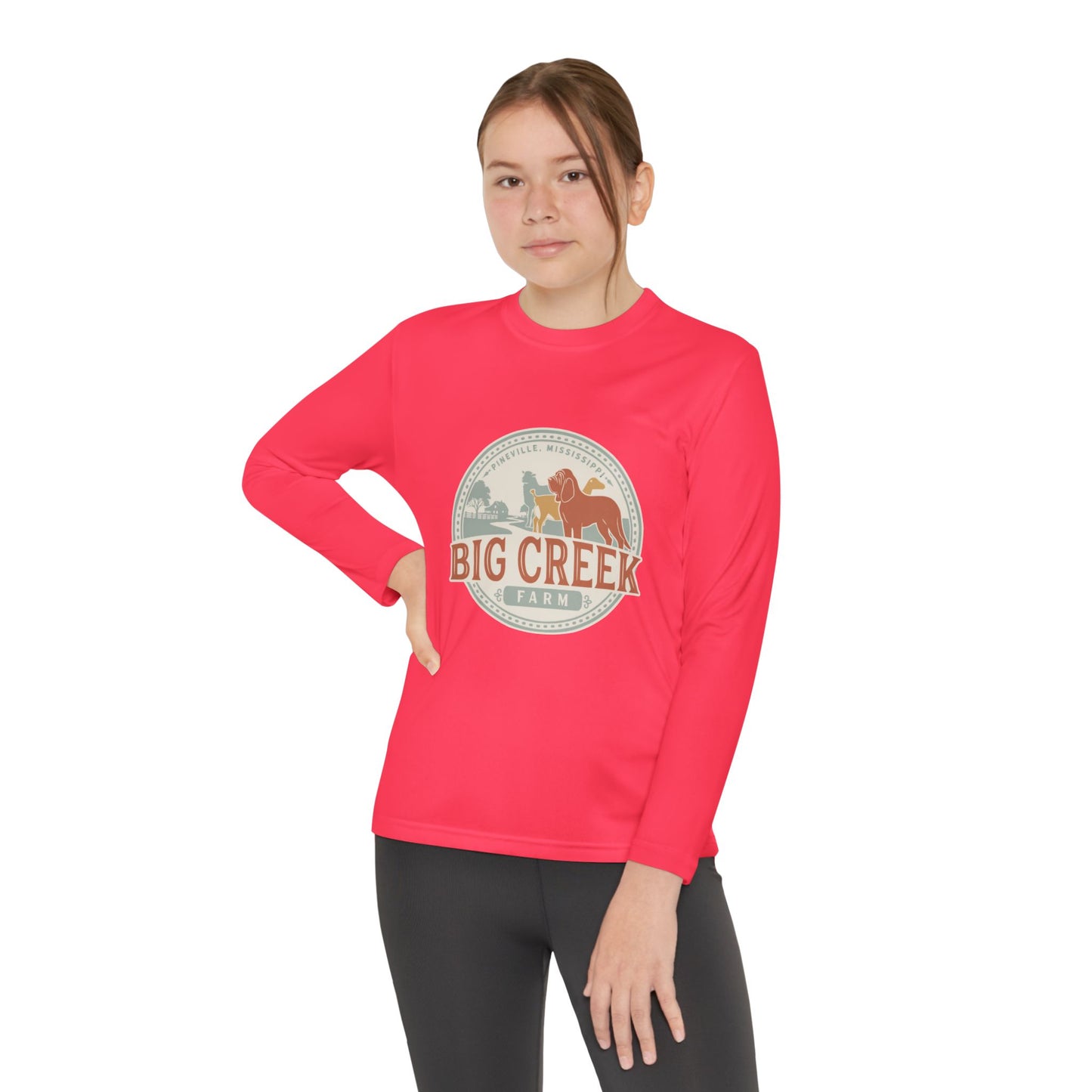 Big Creek Farm Youth Long Sleeve Tee