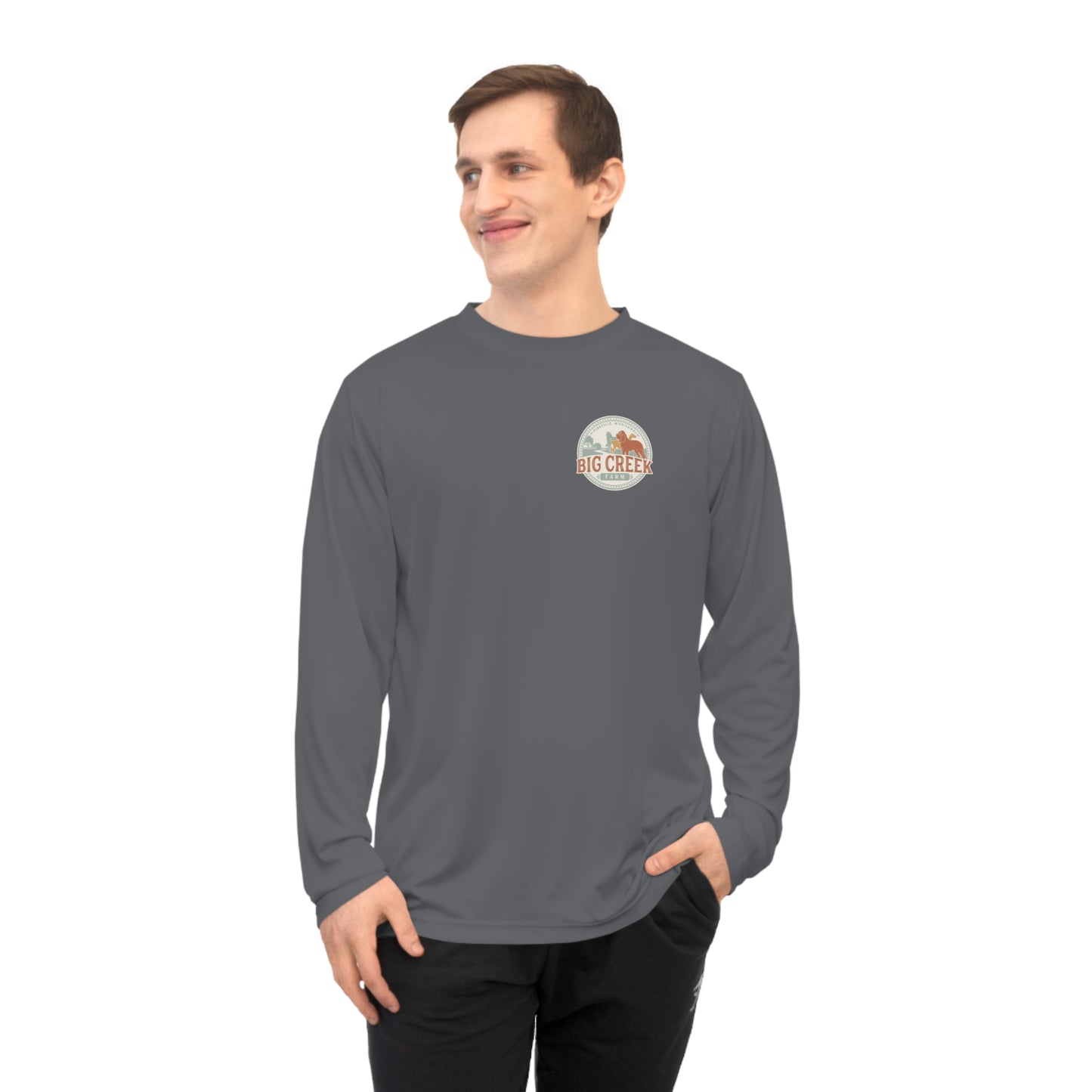 Big Creek Farm Unisex Performance Long Sleeve Shirt