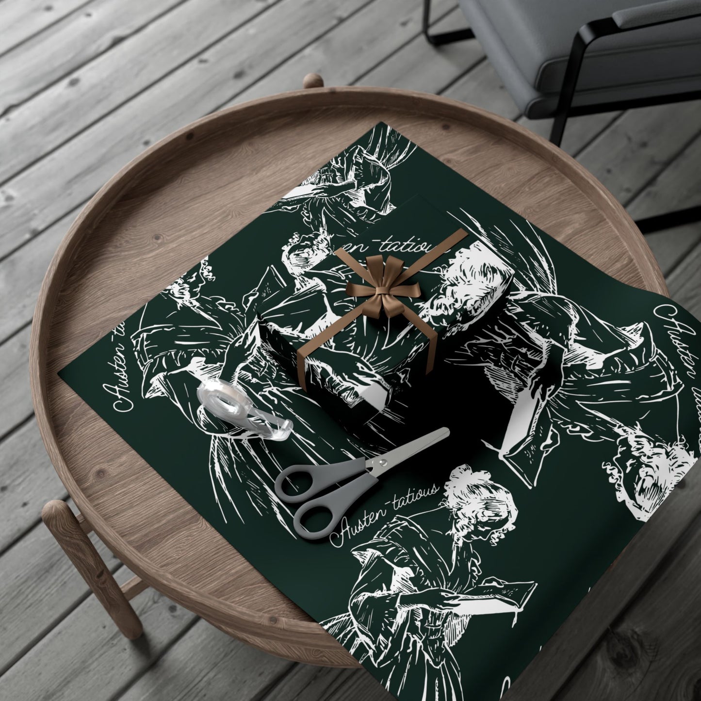 Austen-tatious Gift Wrap Paper