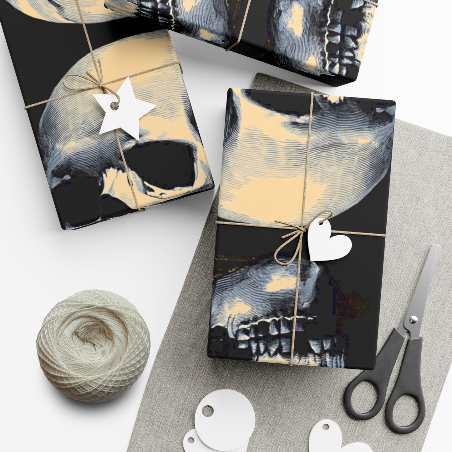 Skull Gift Wrap Paper