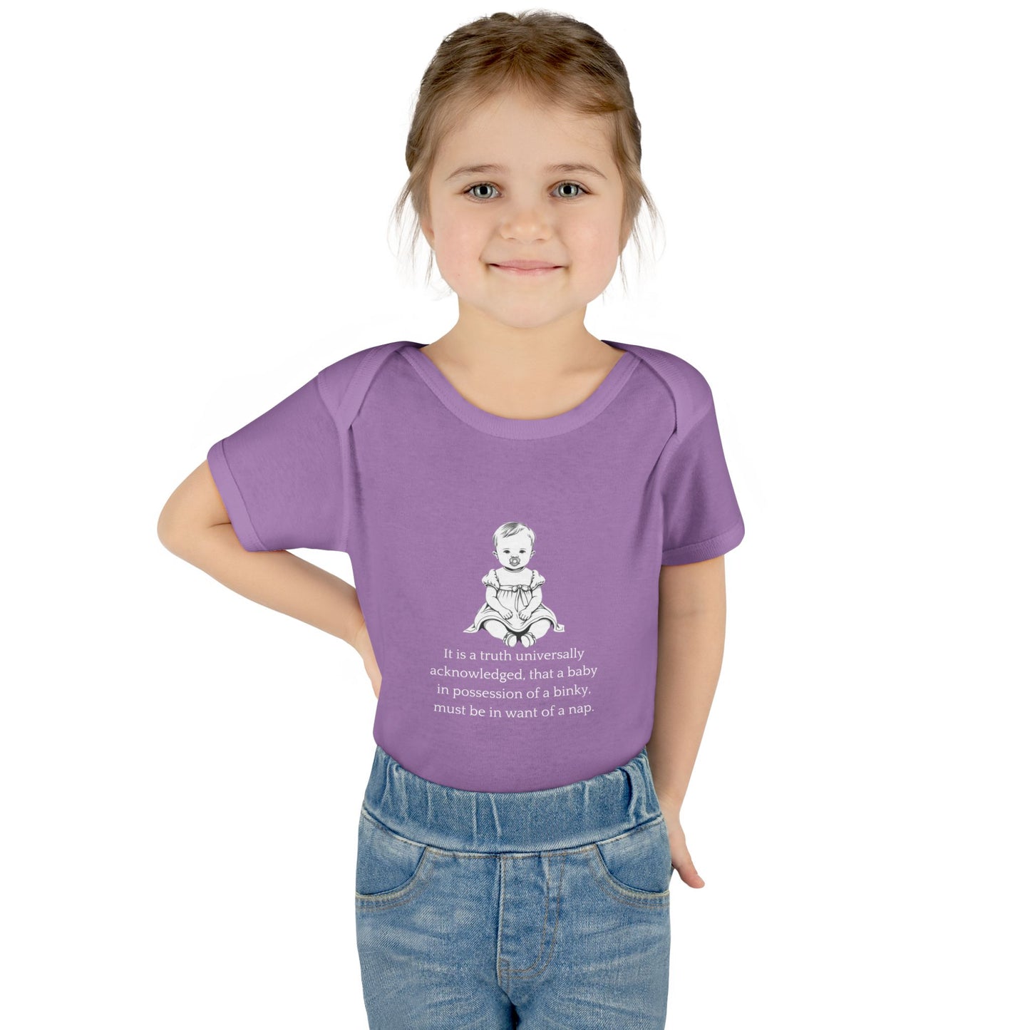 Little Jane Words Infant Onesie