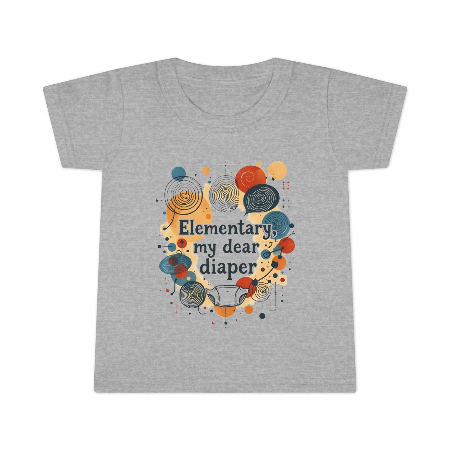 Elementary, My Dear Diaper Toddler Tee