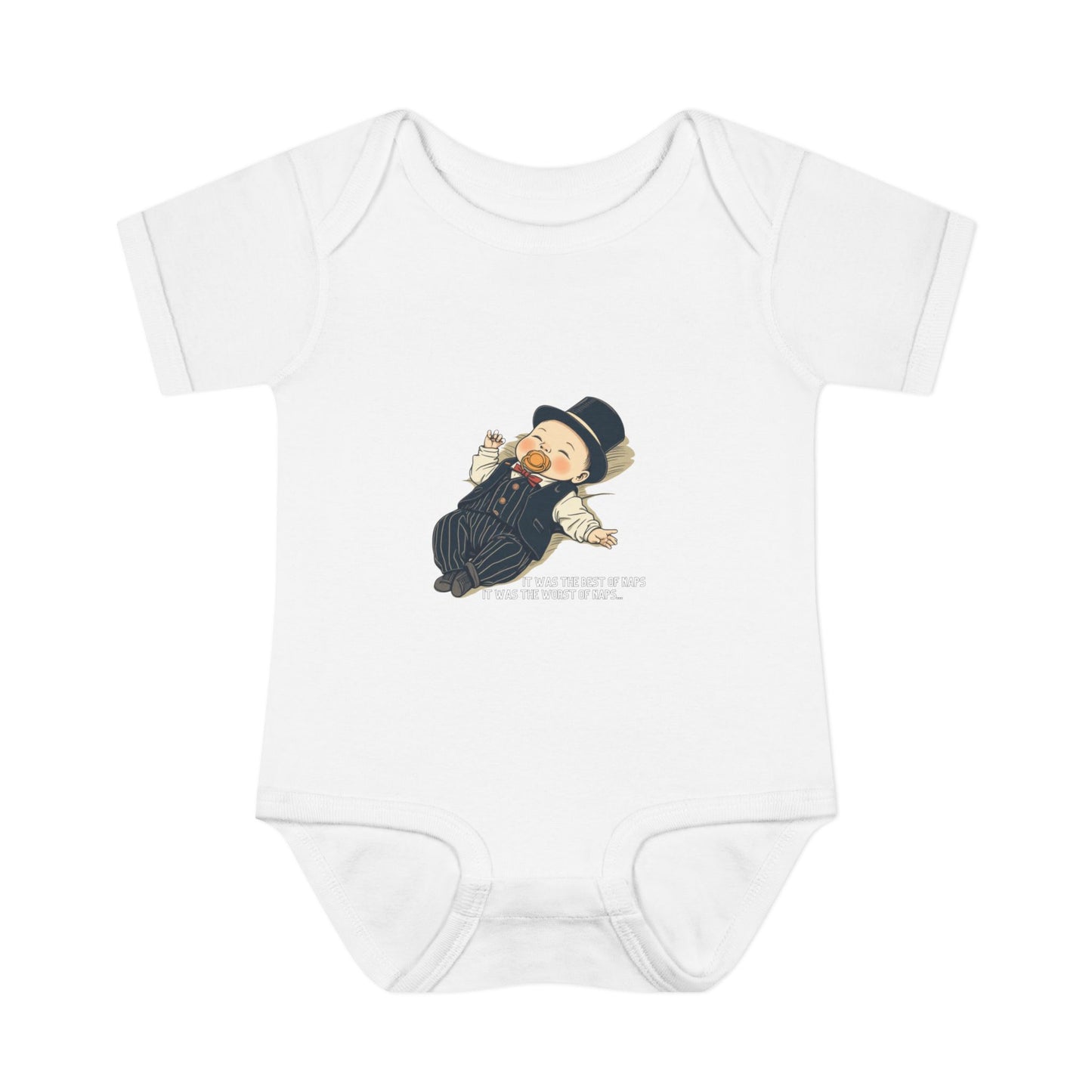 Little Dickens Words Infant Onesie