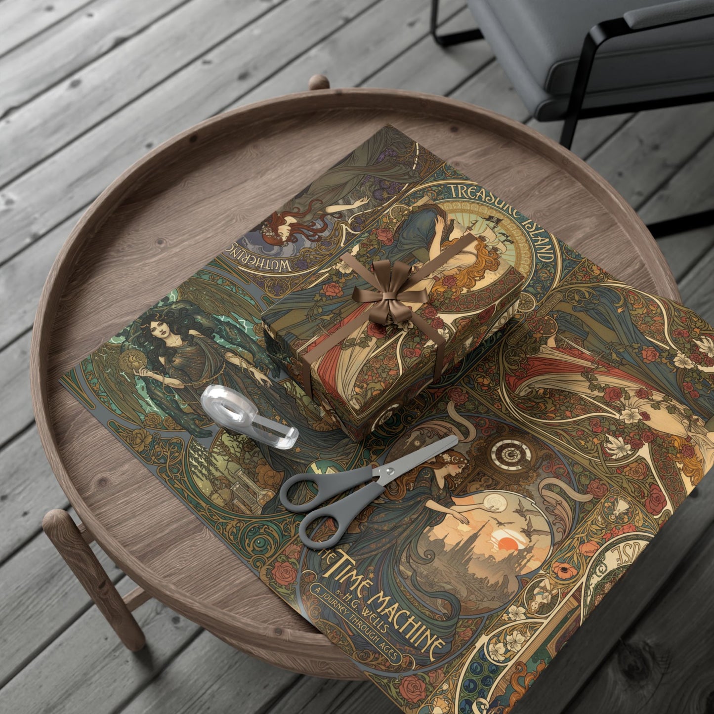 Art Nouveau Classics Gift Wrap Paper