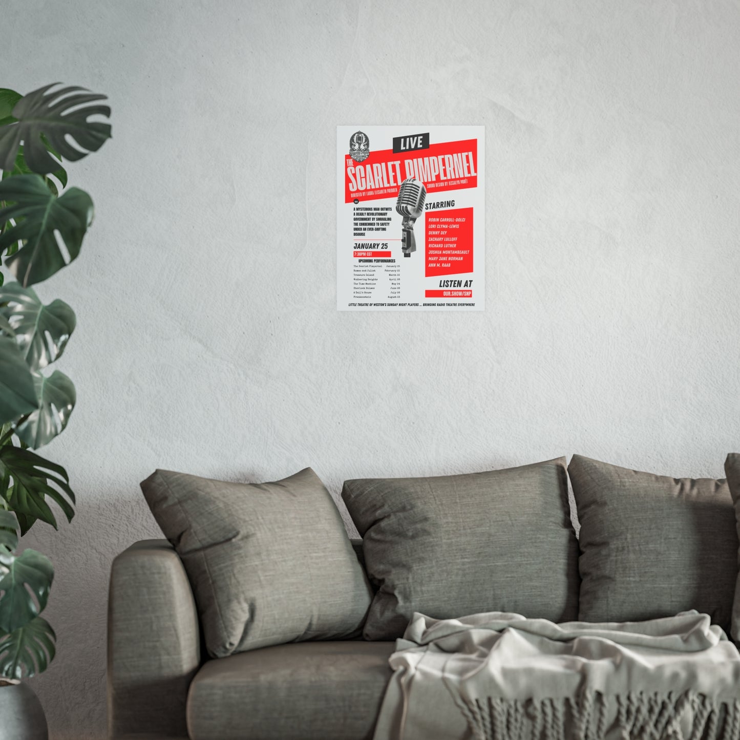 2026 SNP Scarlet Pimpernel Poster