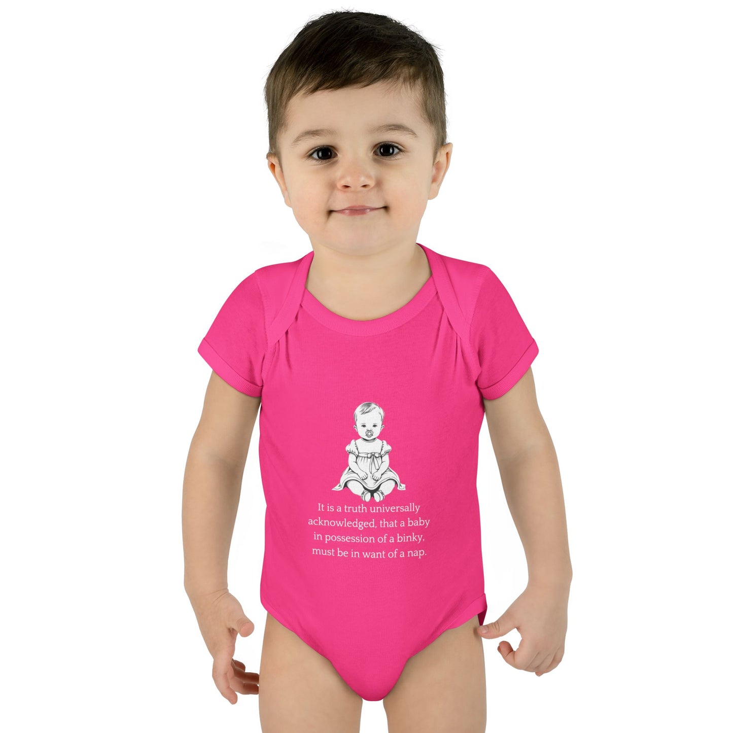Little Jane Words Infant Onesie