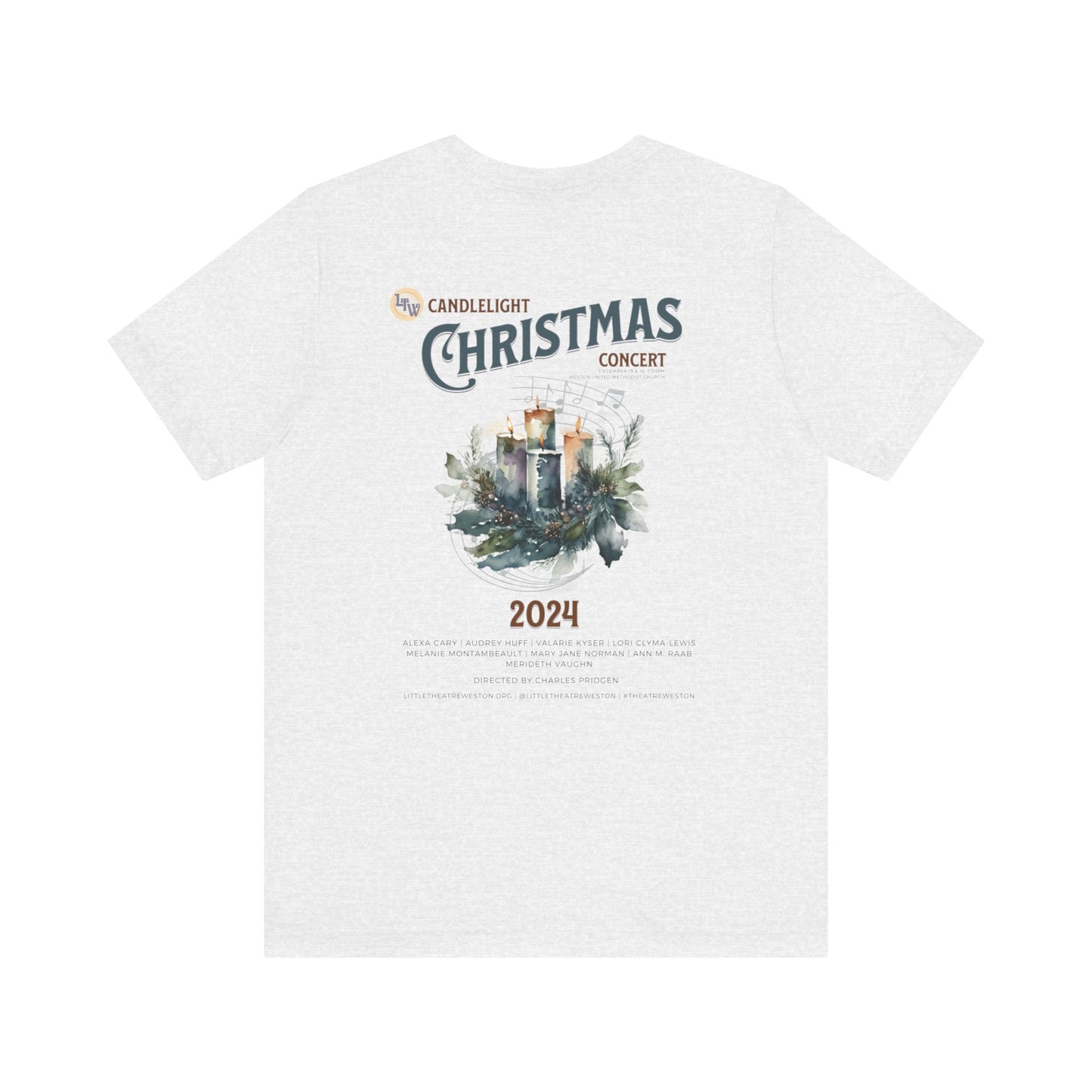 2024 Candlelight Christmas Concert Unisex Tee