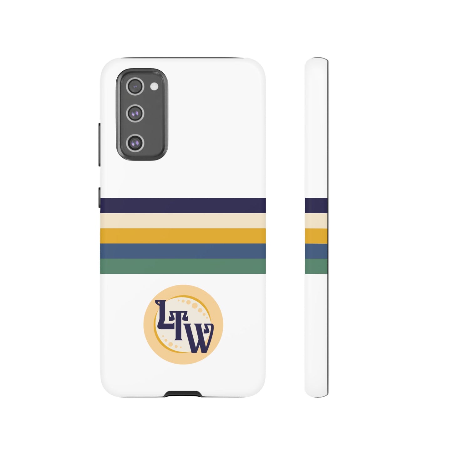 LTW Color Stripe and Monogram Tough Phone Case - Samsung