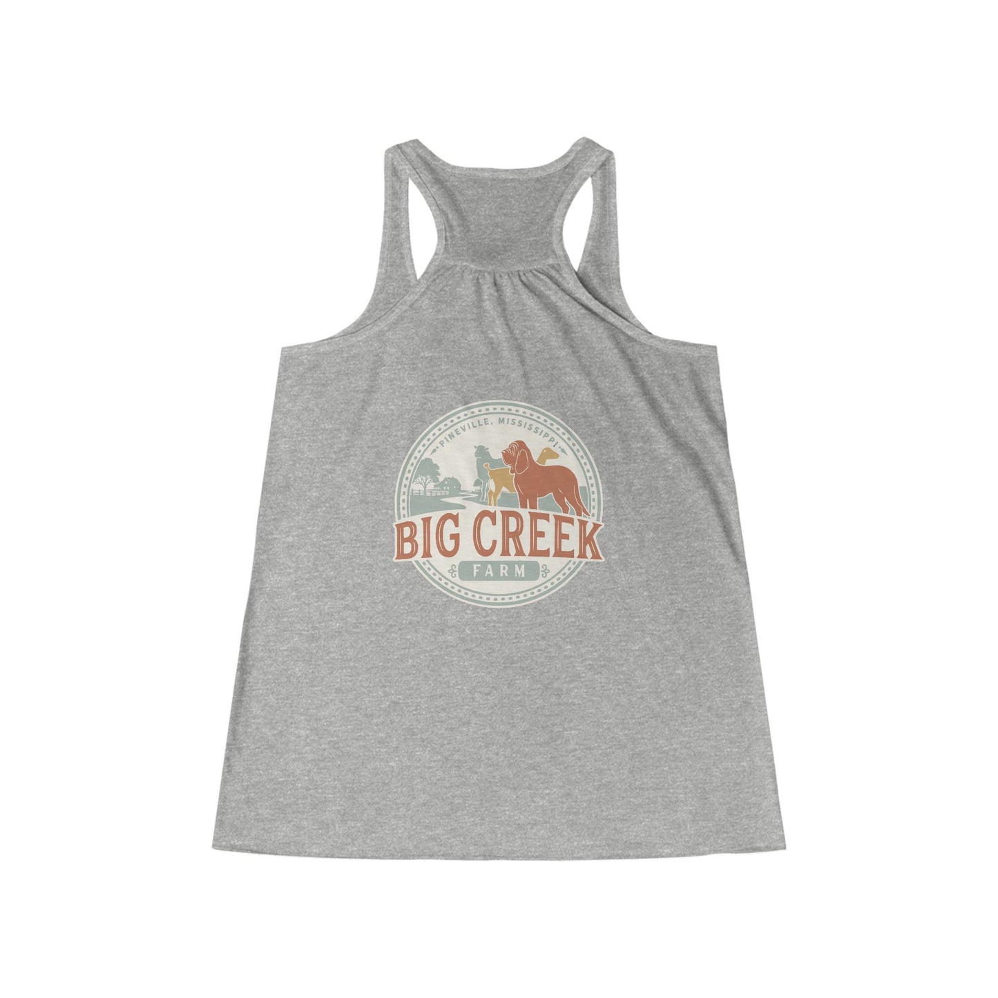 Big Creek Farm Women's Flowy Racerback Tank