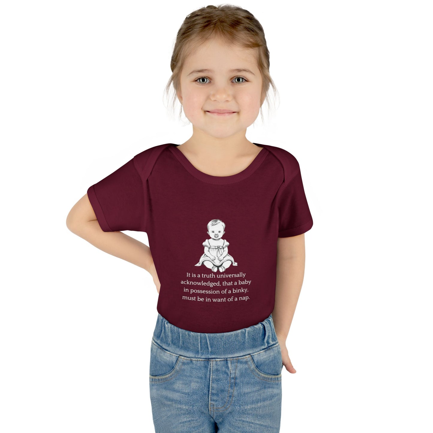 Little Jane Words Infant Onesie