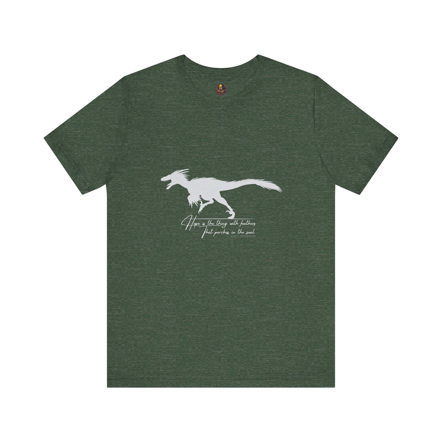 Hope is the thing with feathers Unisex Tee