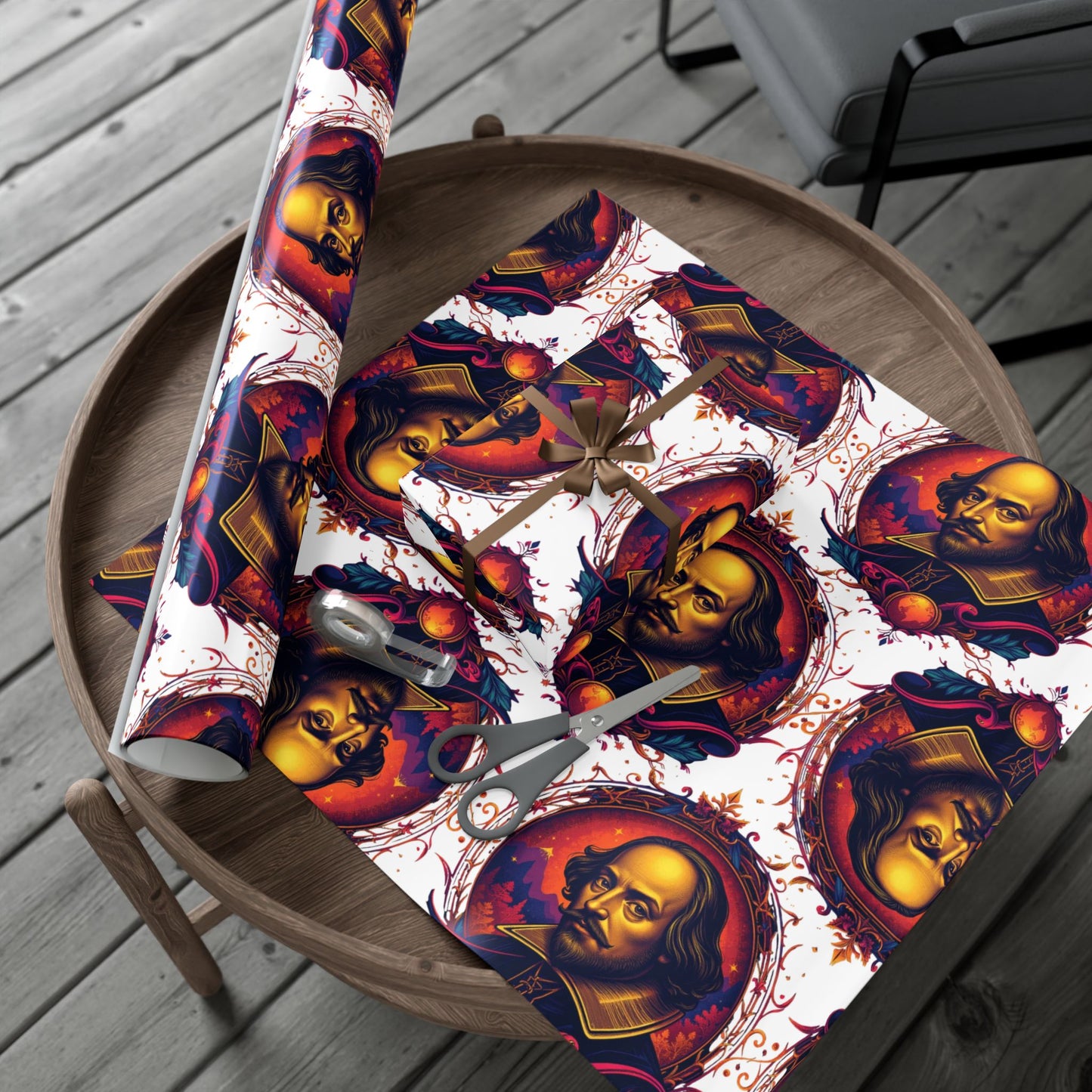 Shakespeare Gift Wrap Paper