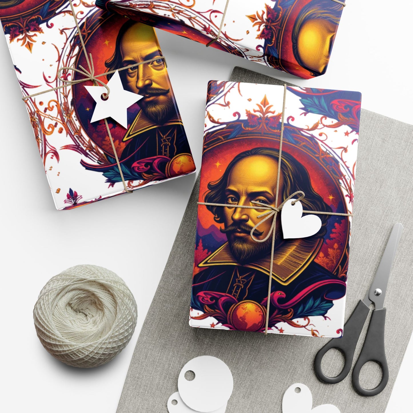 Shakespeare Gift Wrap Paper