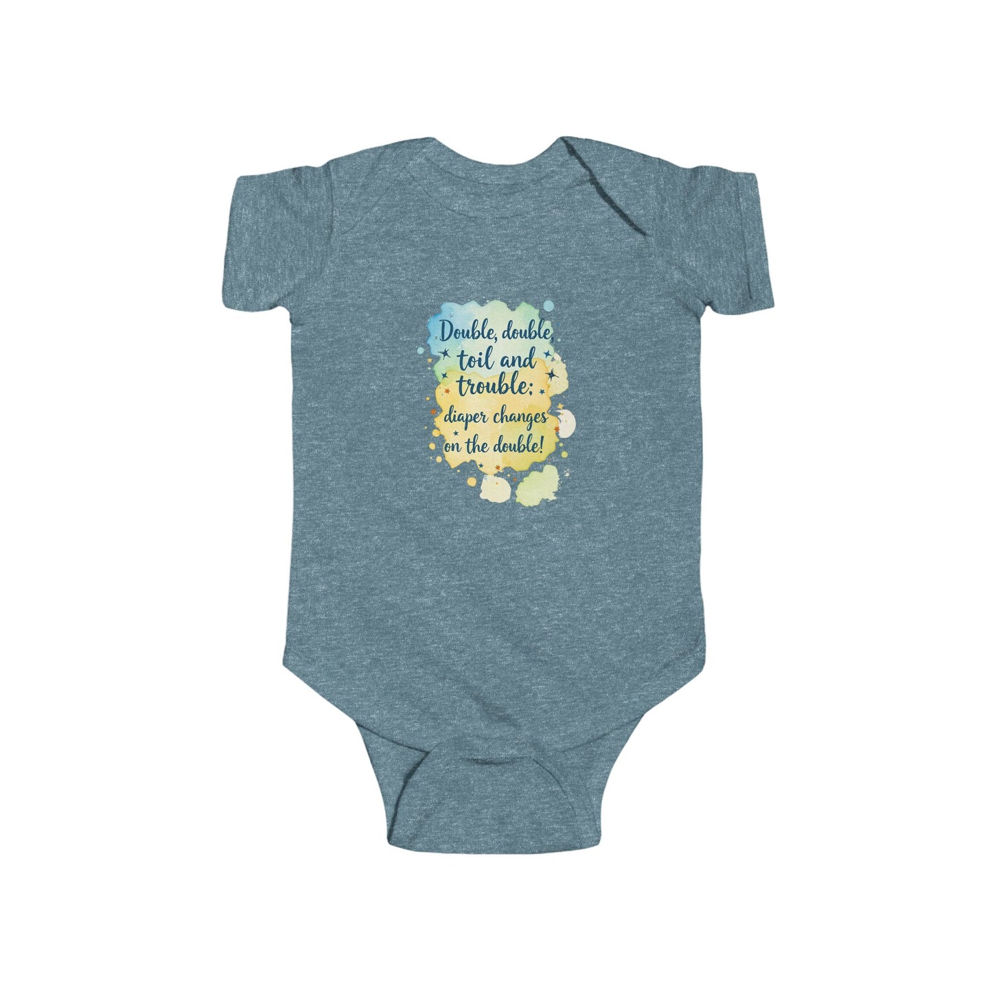 Double Double Toil and Trouble Infant Onesie