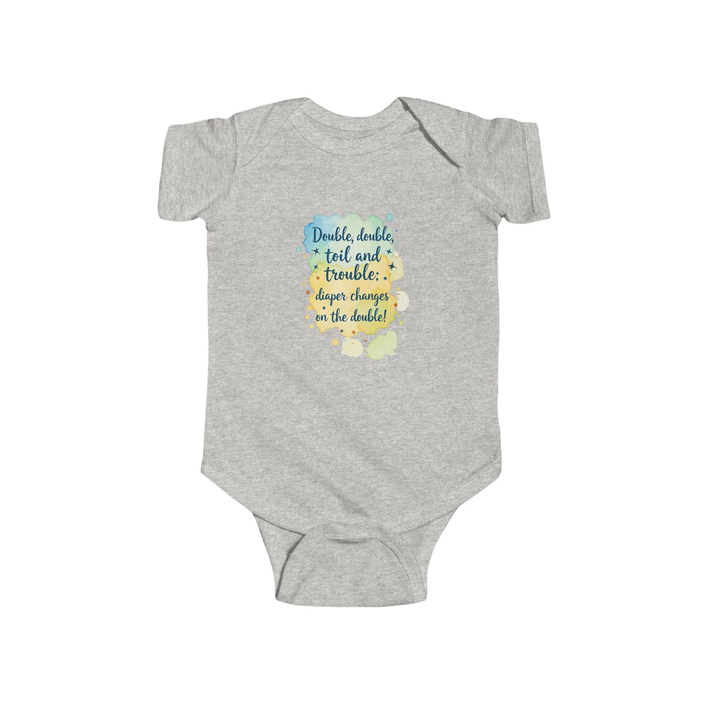 Double Double Toil and Trouble Infant Onesie