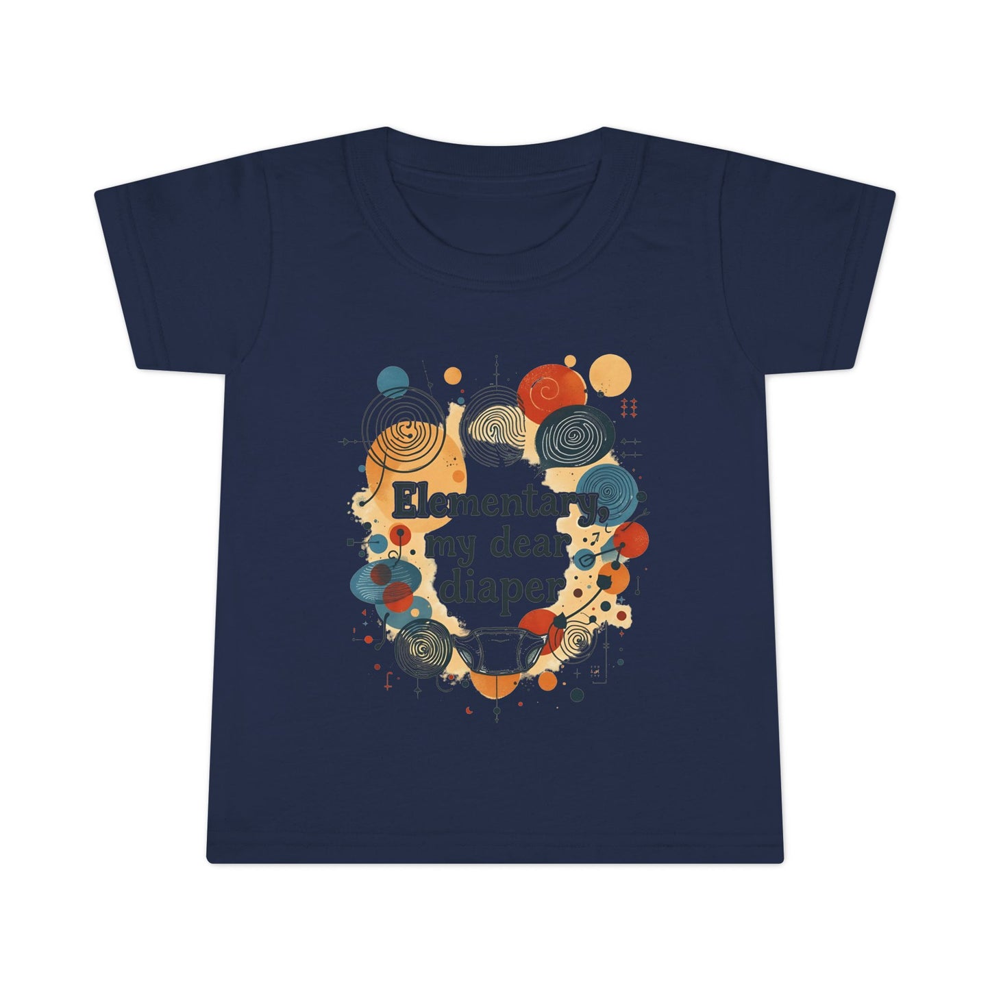 Elementary, My Dear Diaper Toddler Tee