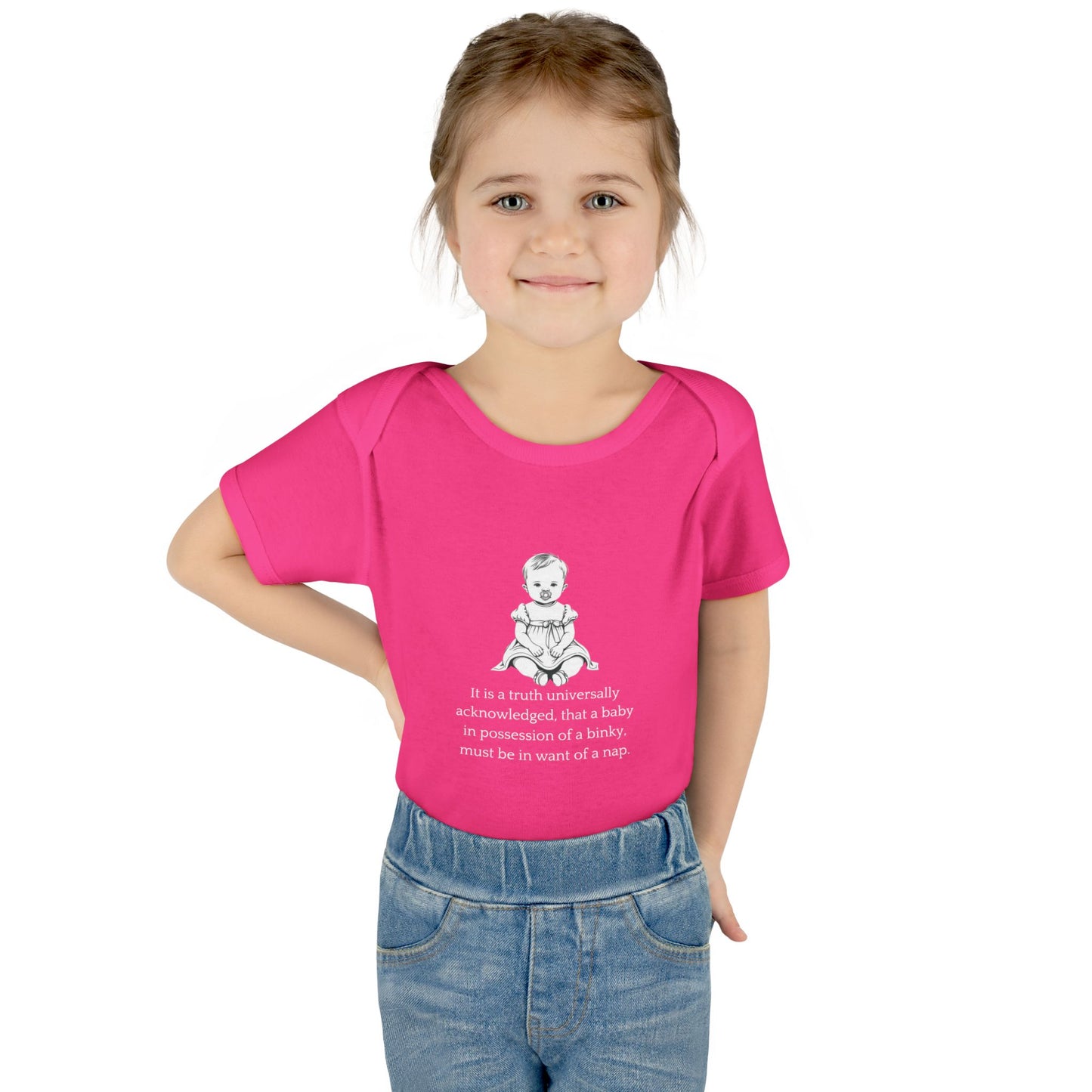 Little Jane Words Infant Onesie