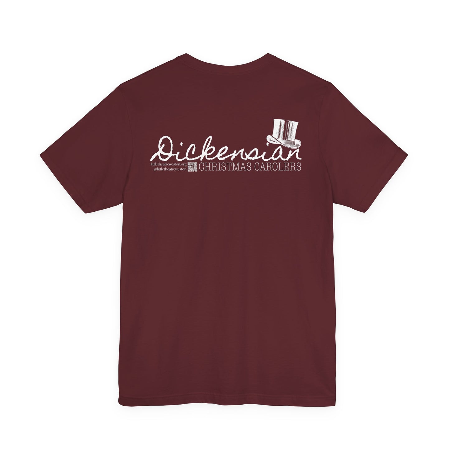 Dickensian Christmas Carolers Unisex Tee
