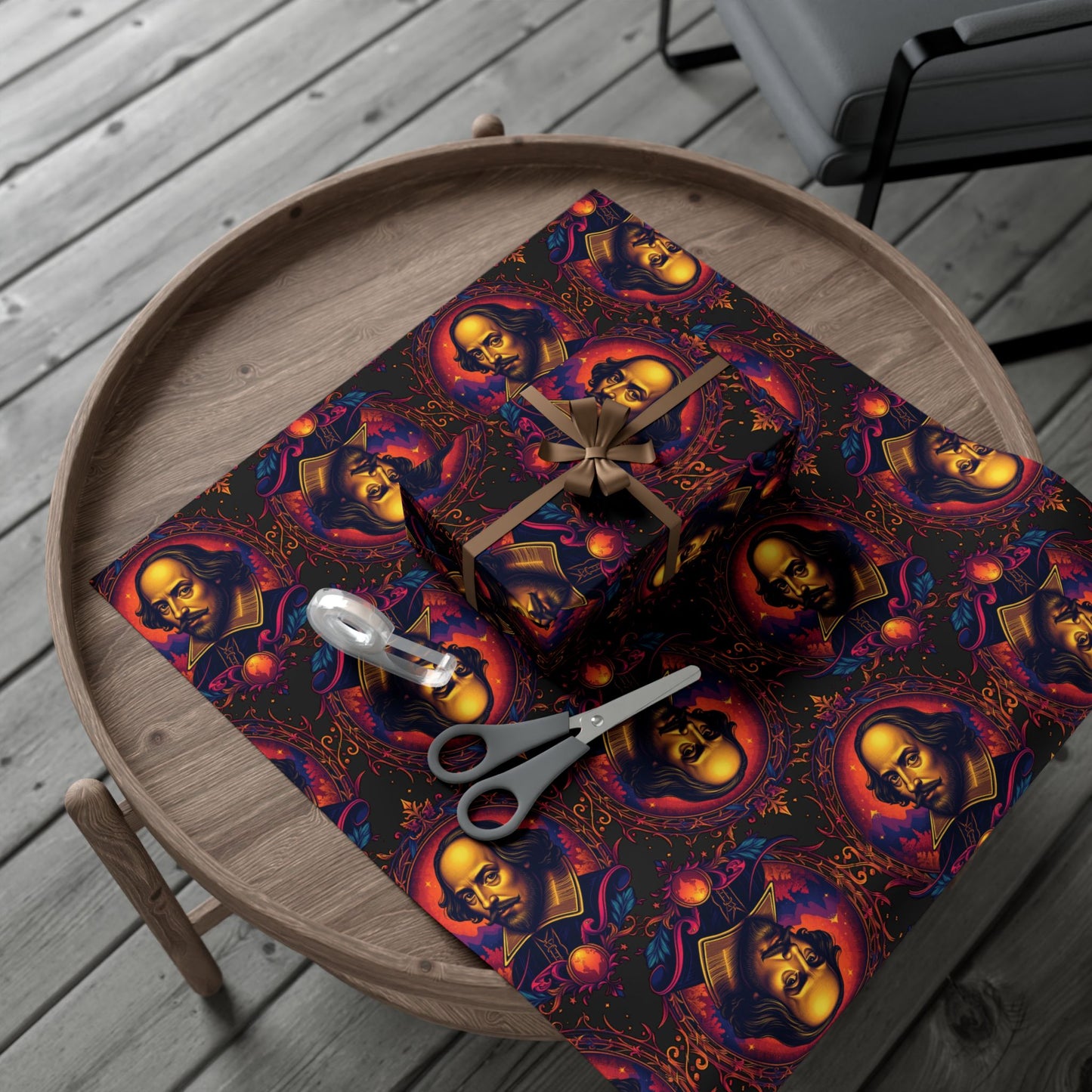 Shakespeare Gift Wrap Paper