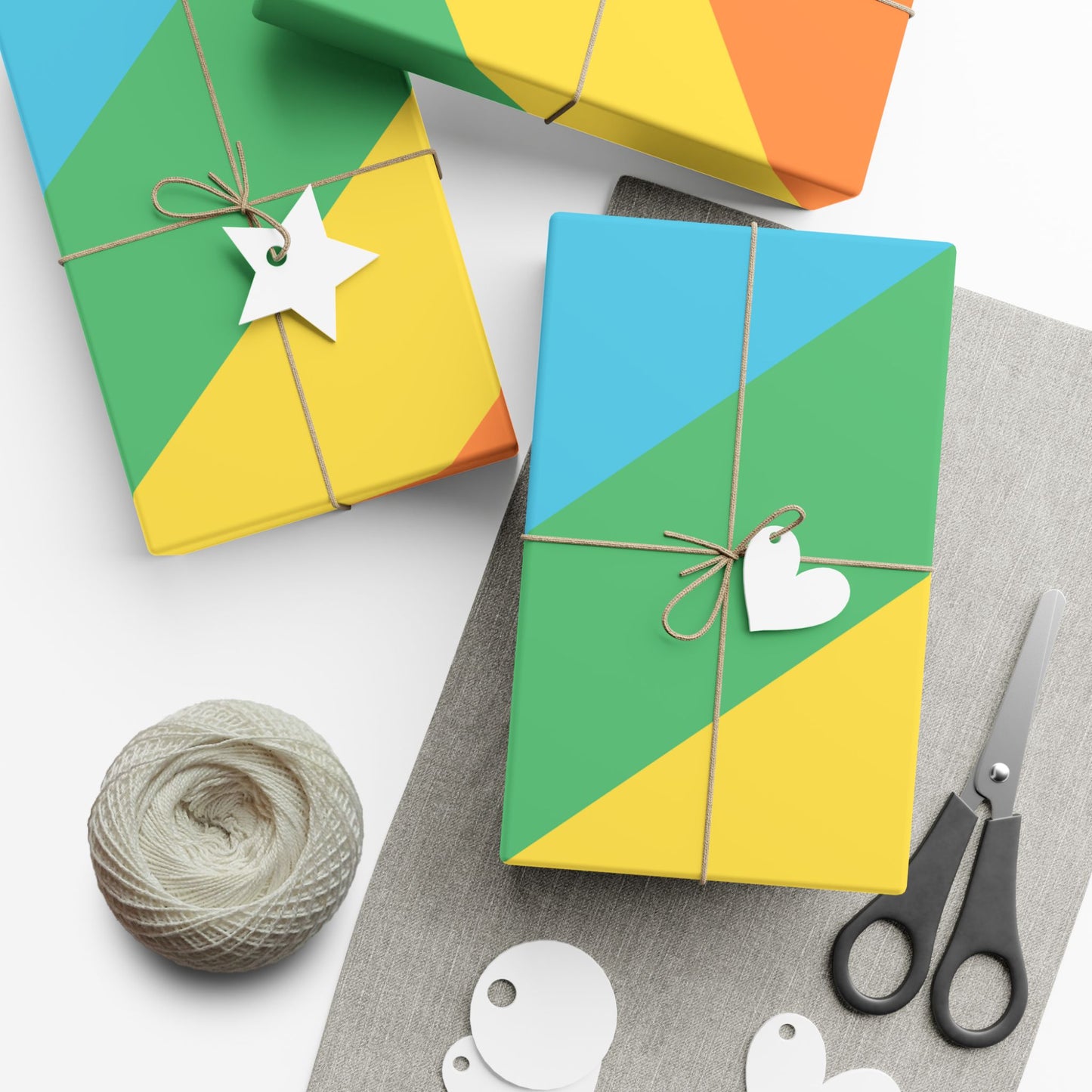 Rainbow Gift Wrap Paper