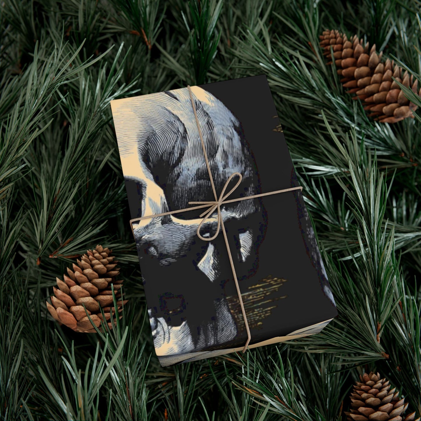 Skull Gift Wrap Paper