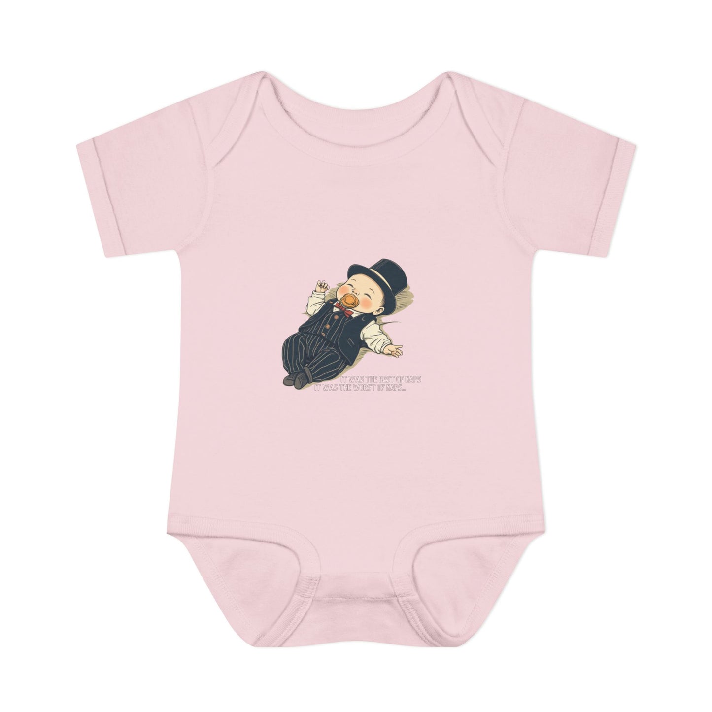 Little Dickens Words Infant Onesie