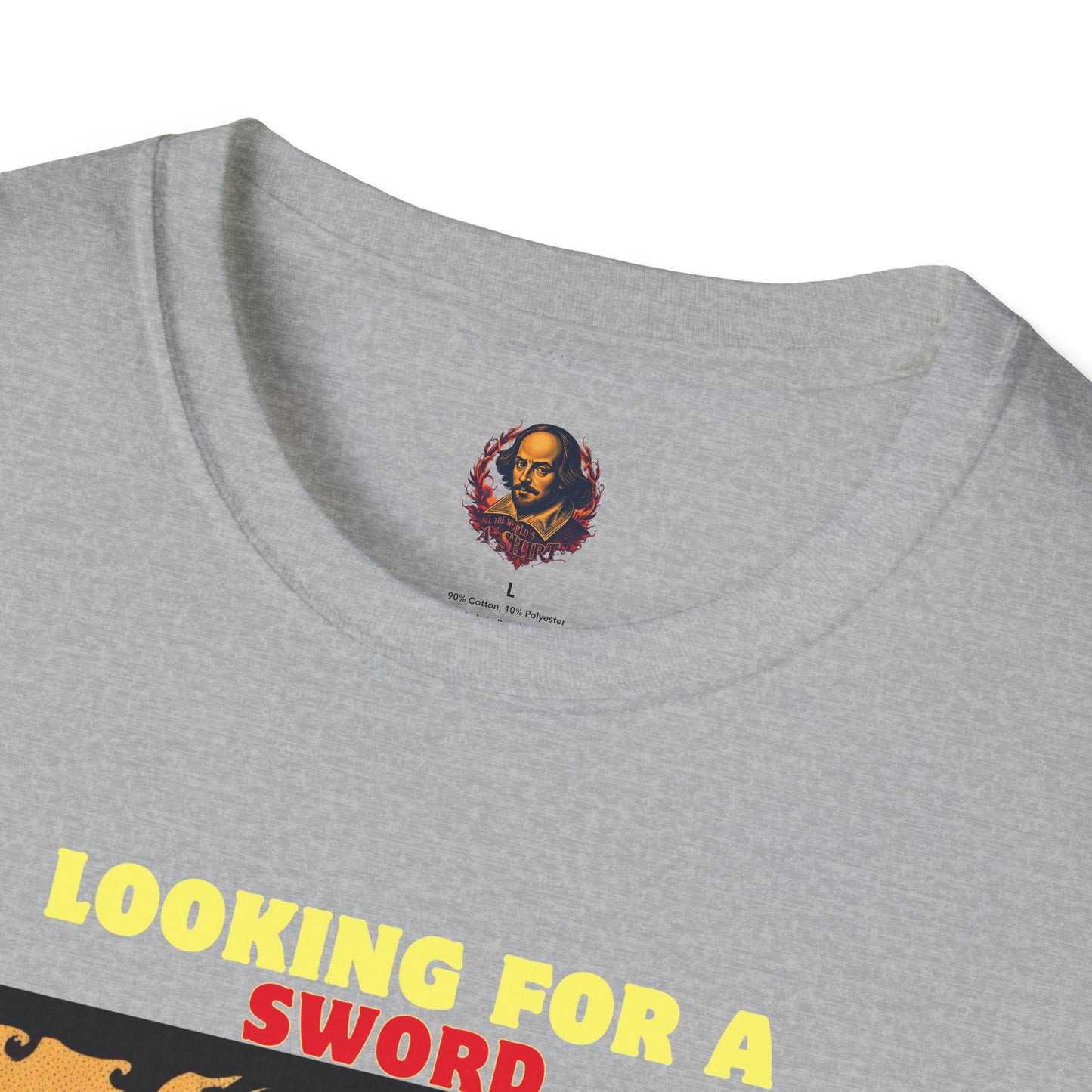 Looking for a Sword not a Knight Unisex Tee