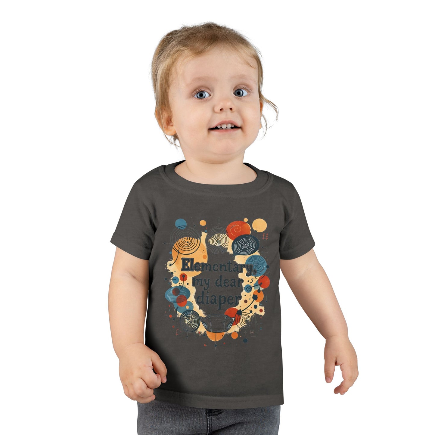 Elementary, My Dear Diaper Toddler Tee