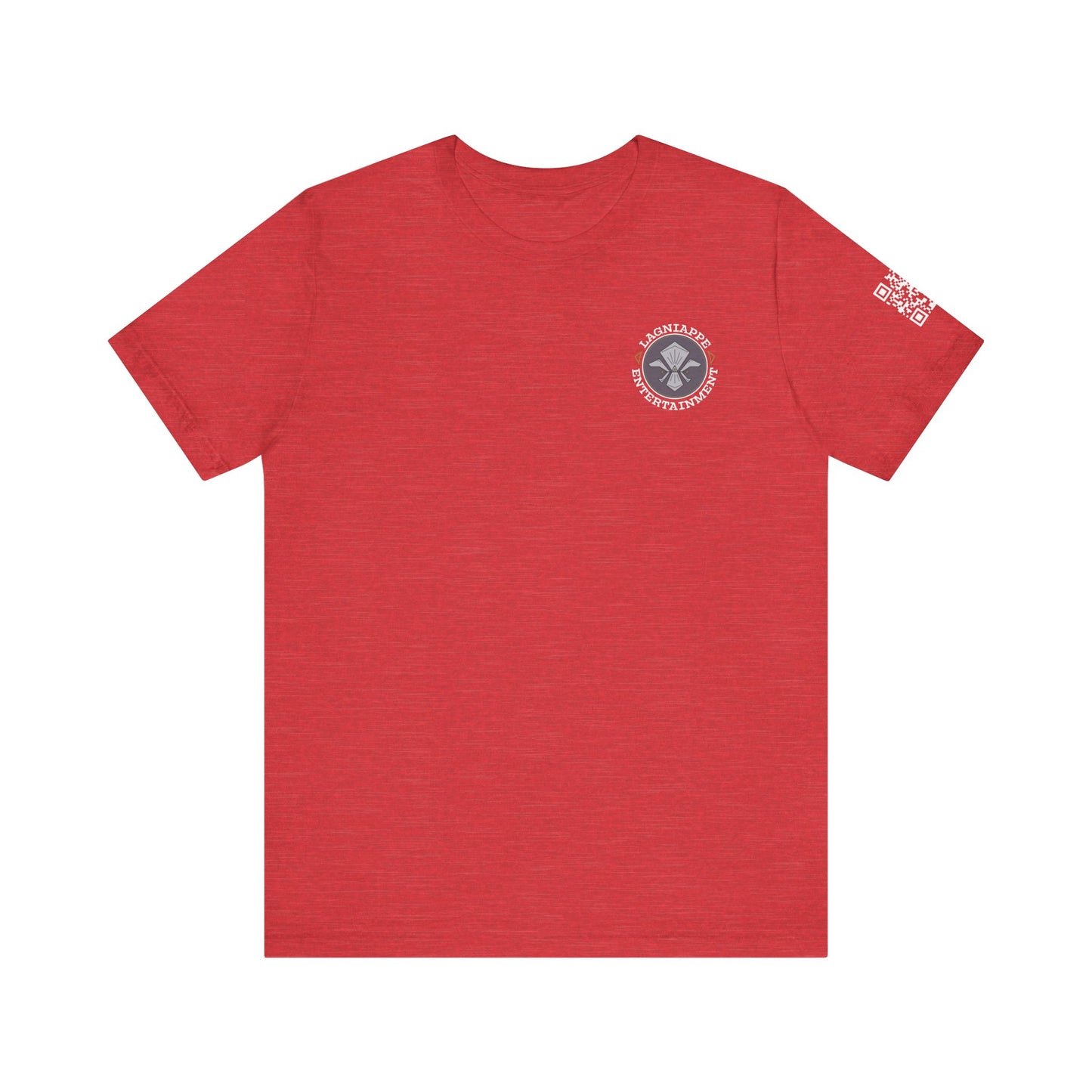 Lagniappe Entertainment Light Color Logo - Unisex Graphic Tee for Music Lovers, Casual Wear, Concerts, Gifts for Him/Her, Everyday T-Shirt