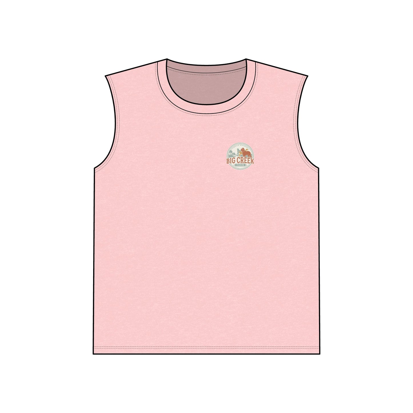 Big Creek Farm Unisex Jersey Muscle Tank