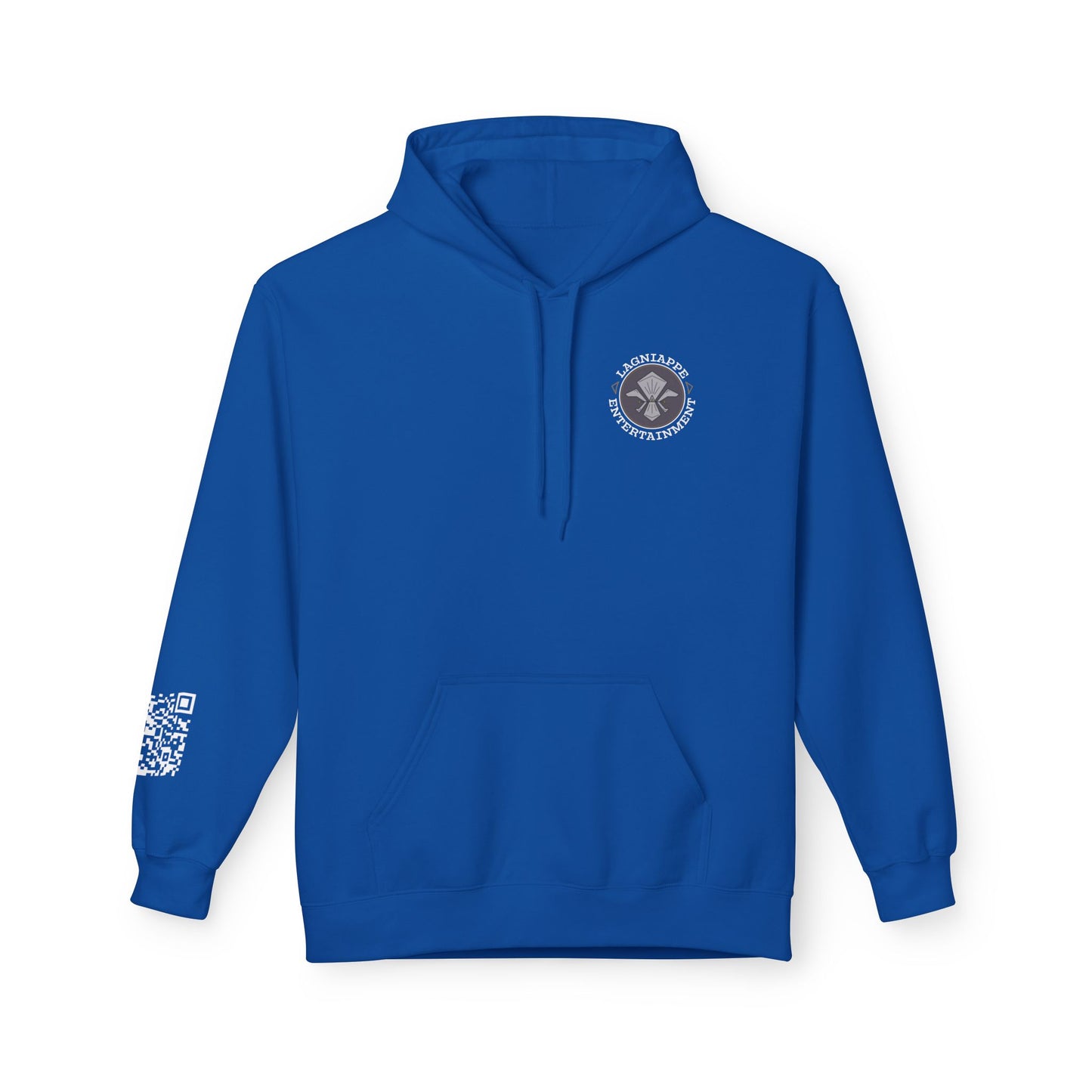 Lagniappe Entertainment Light Color Logo - Unisex Hoodie with Lagniappe Entertainment Design, Casual Streetwear, Gift for Music Lovers, Comfortable Layer, Festival Essential