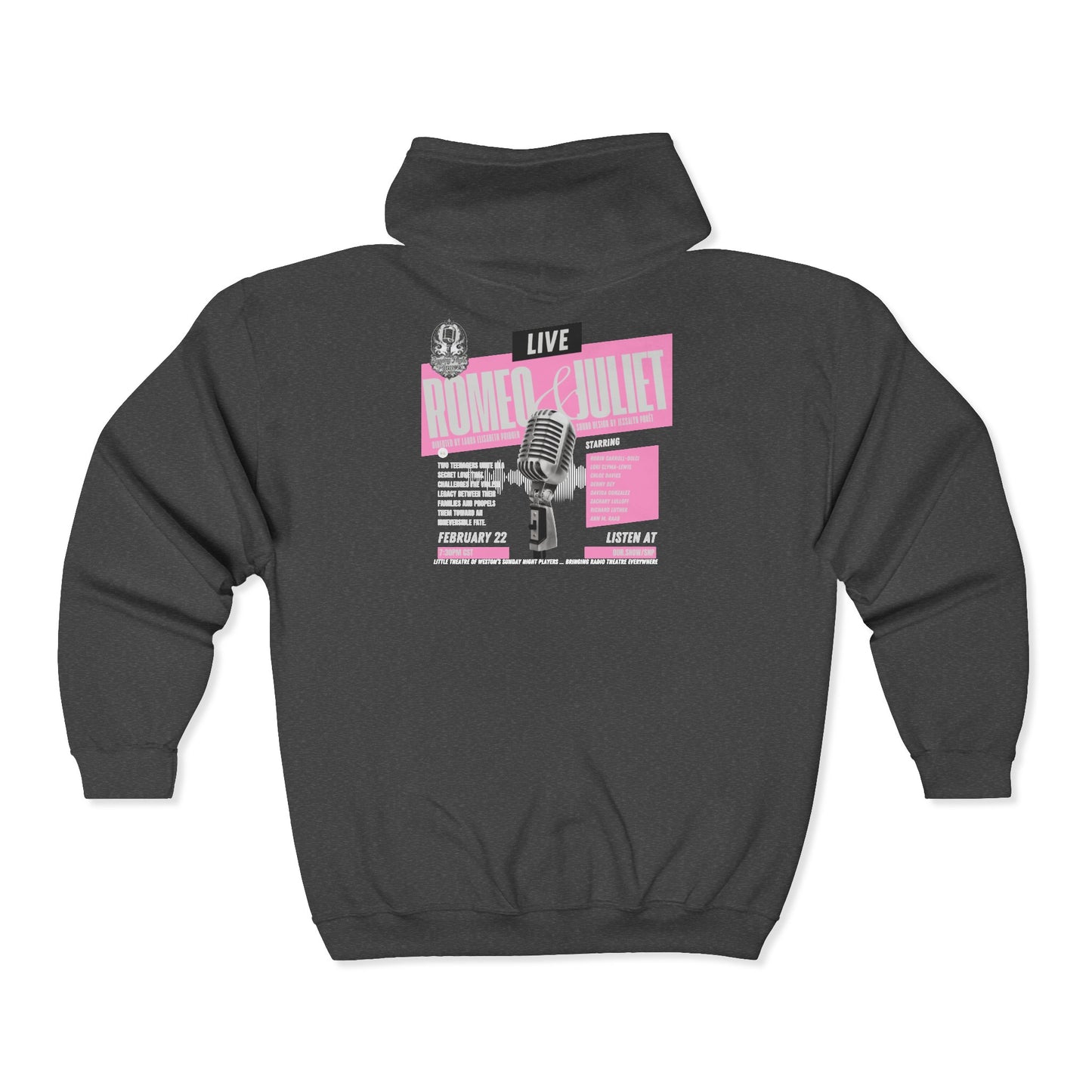 2026 SNP Romeo+Juliet Unisex Zipper Hoodie